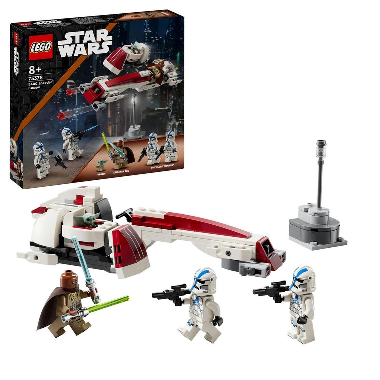 LEGO Star Wars BARC Speeder Escape 75378 Brick Island