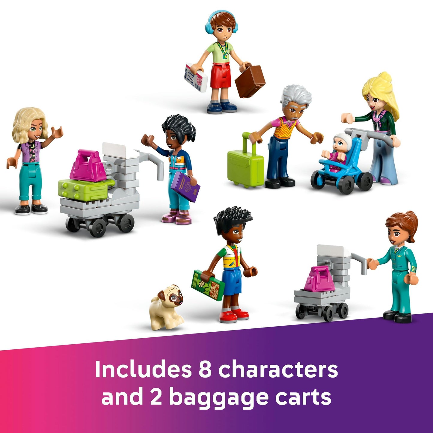 LEGO Friends Heartlake City Airport and Airplane 42656