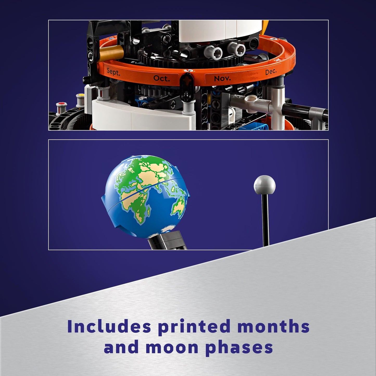 LEGO Technic Planet Earth and Moon in Orbit 42179 Brick Island