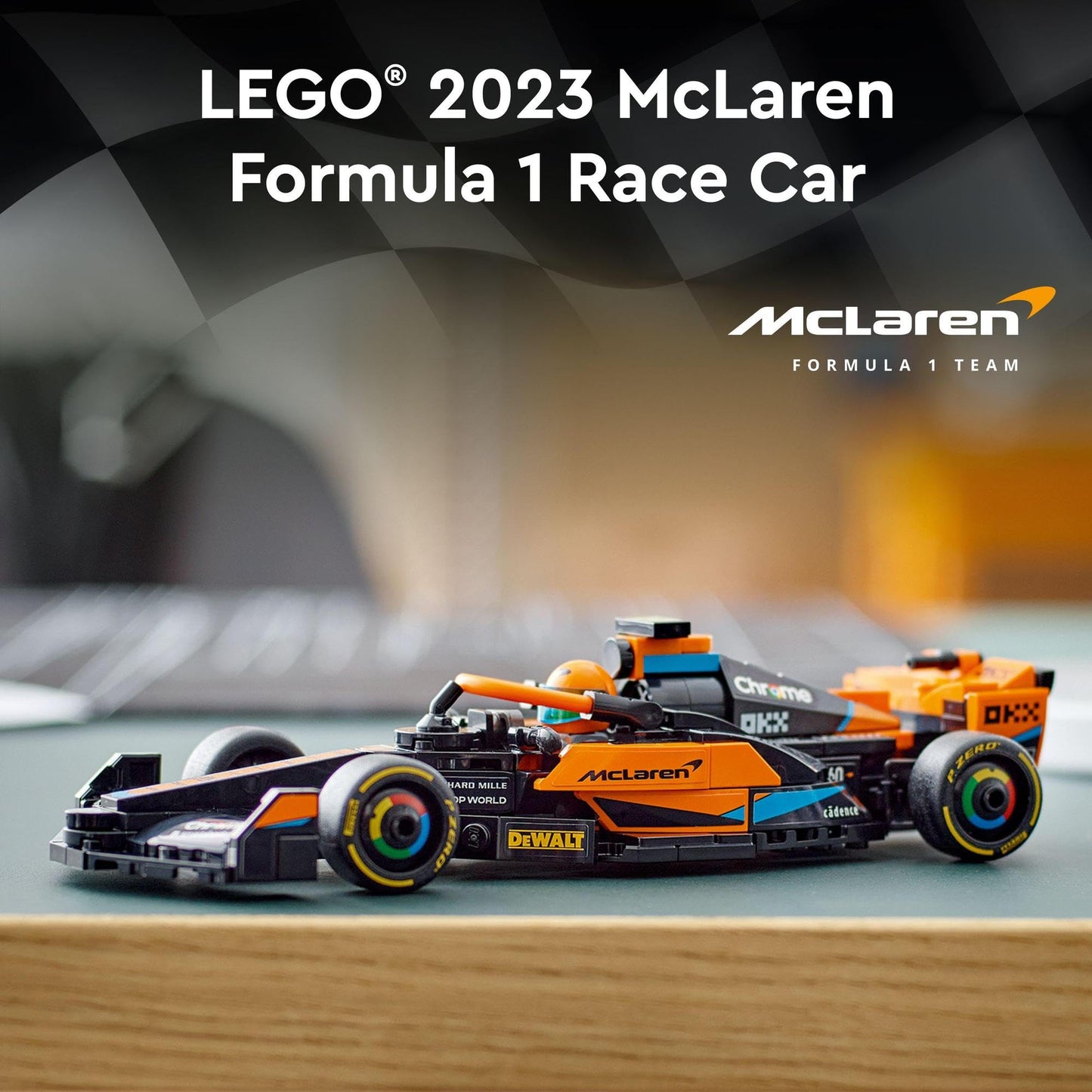 LEGO Speed Champions 2023 McLaren Formula 1 Race Car 76919 Brick Island