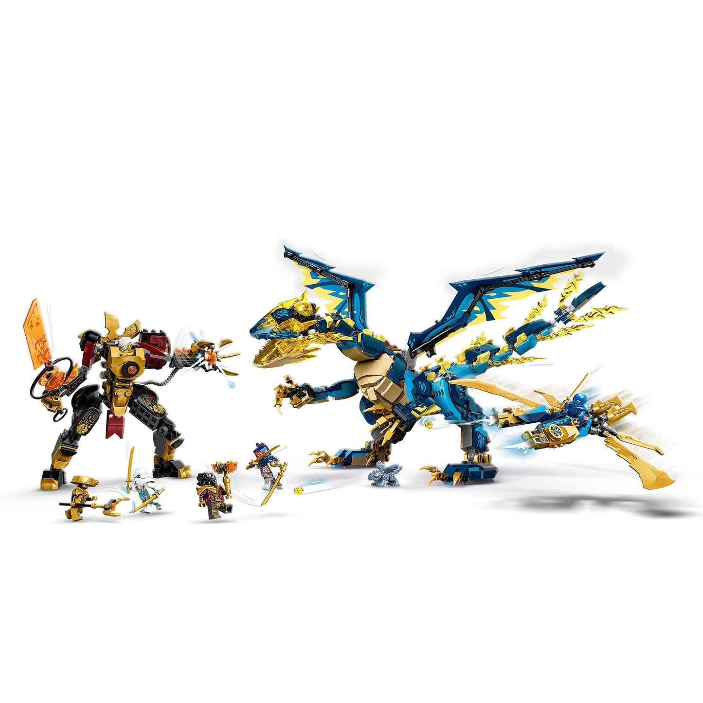 LEGO NINJAGO Elemental Dragon vs. The Empress Mech 71796 Brick Island
