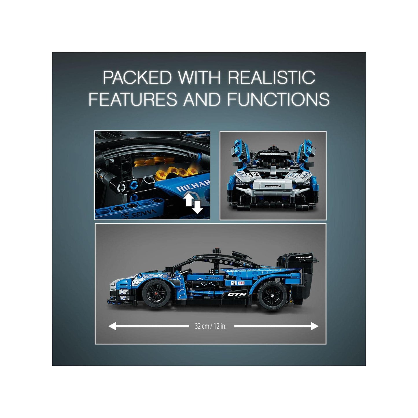 LEGO 42123 Technic McLaren Senna GTR B Brick Island