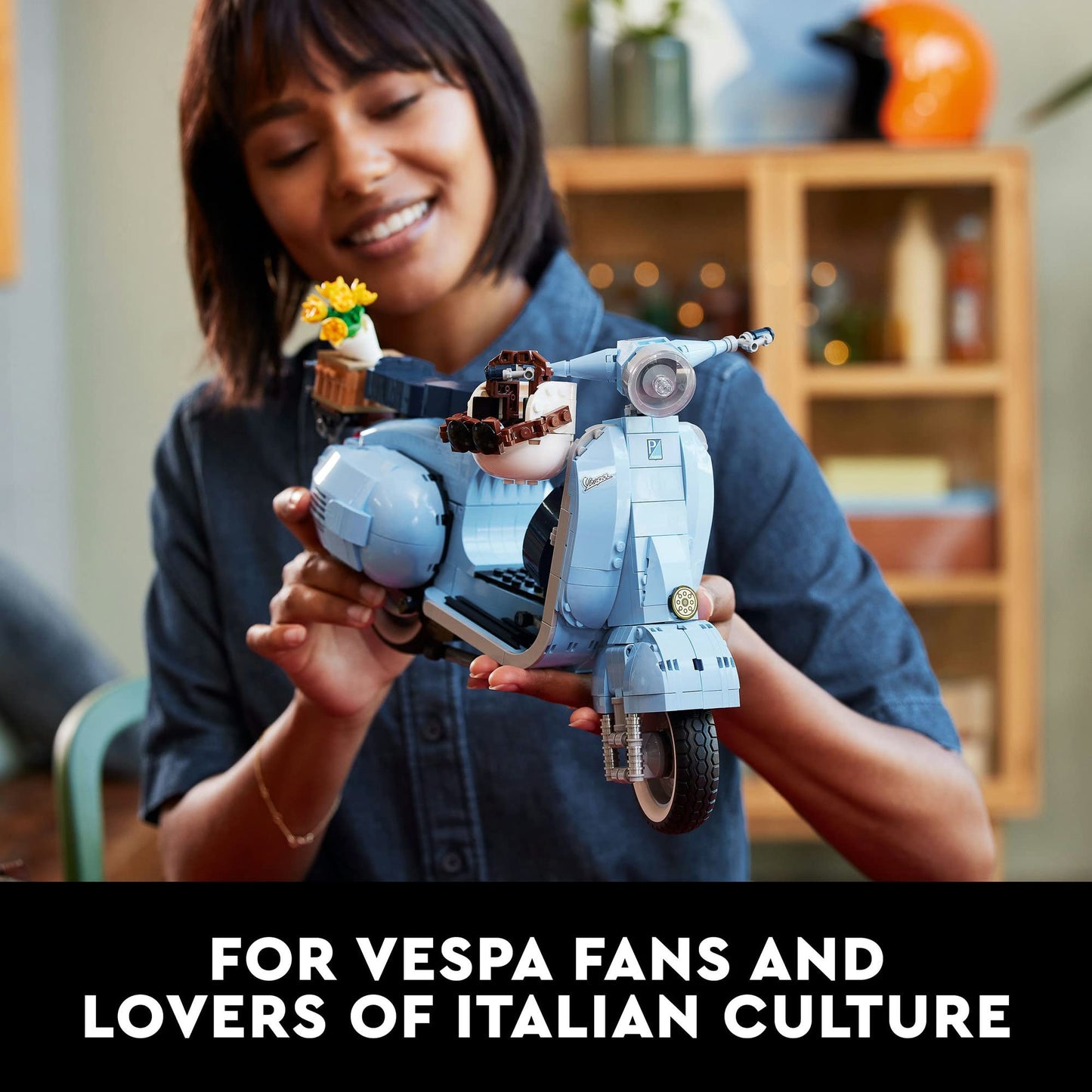 LEGO Icons Vespa 125 10298 Scooter Brick Island