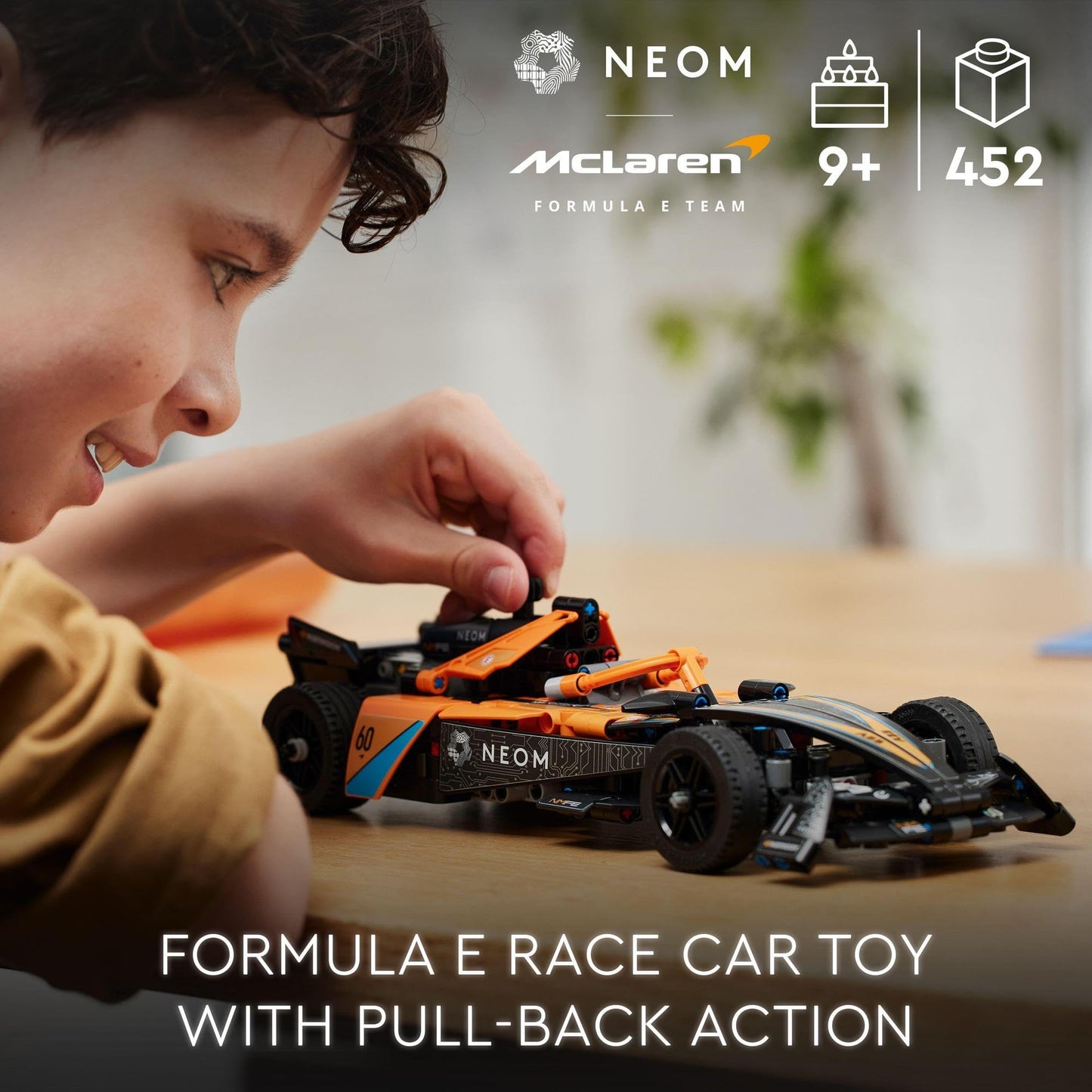 LEGO Technic NEOM McLaren Formula E Race Car 42169 Brick Island