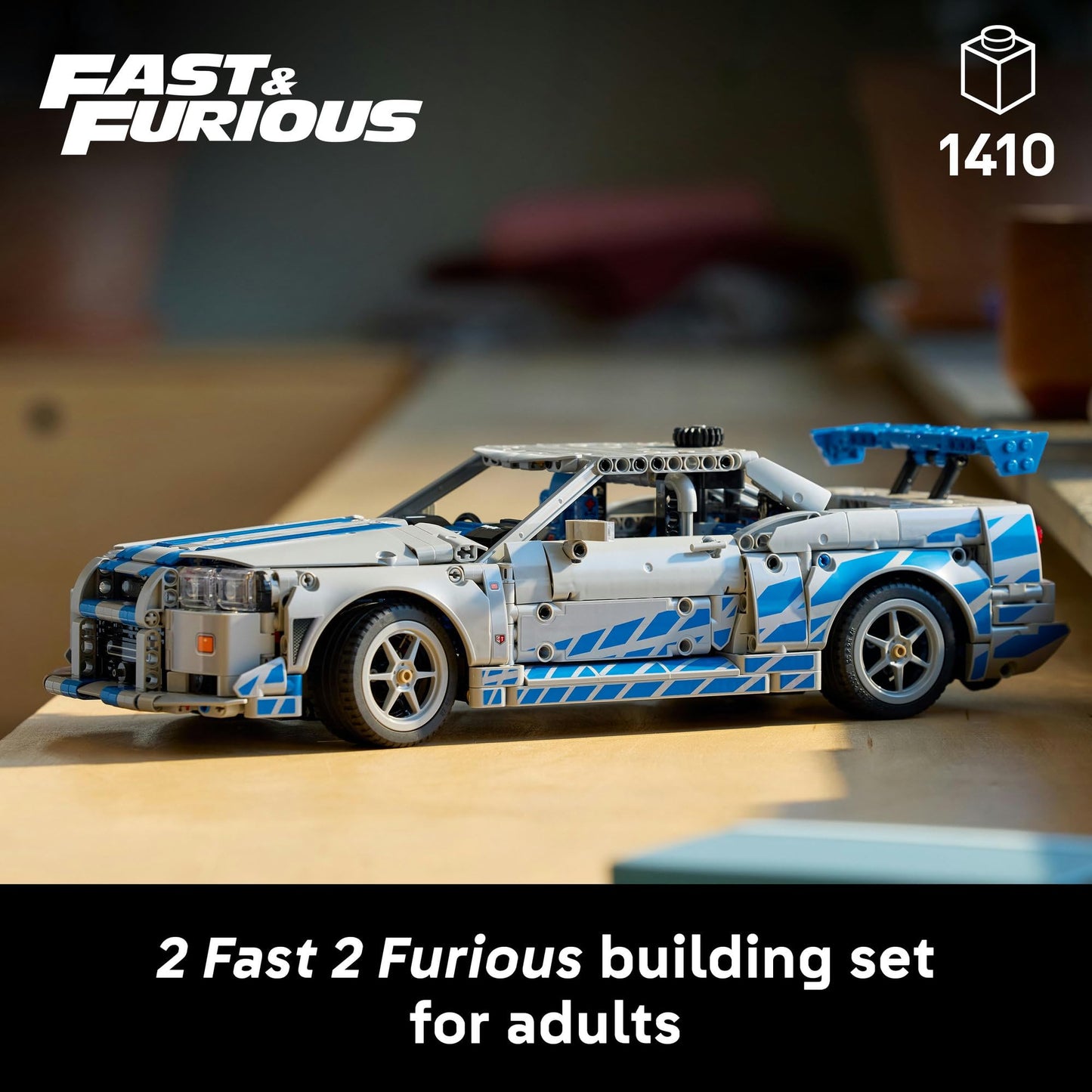 LEGO Technic 2 Fast 2 Furious Nissan Skyline GT-R (R34) Car 42210