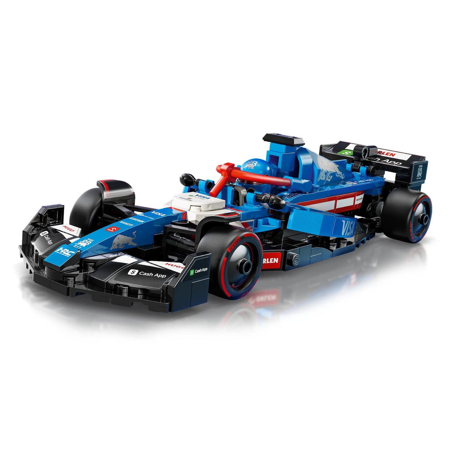 LEGO Speed Champions Visa Cash App RB VCARB 01 F1 Race Car 77246 Brick Island