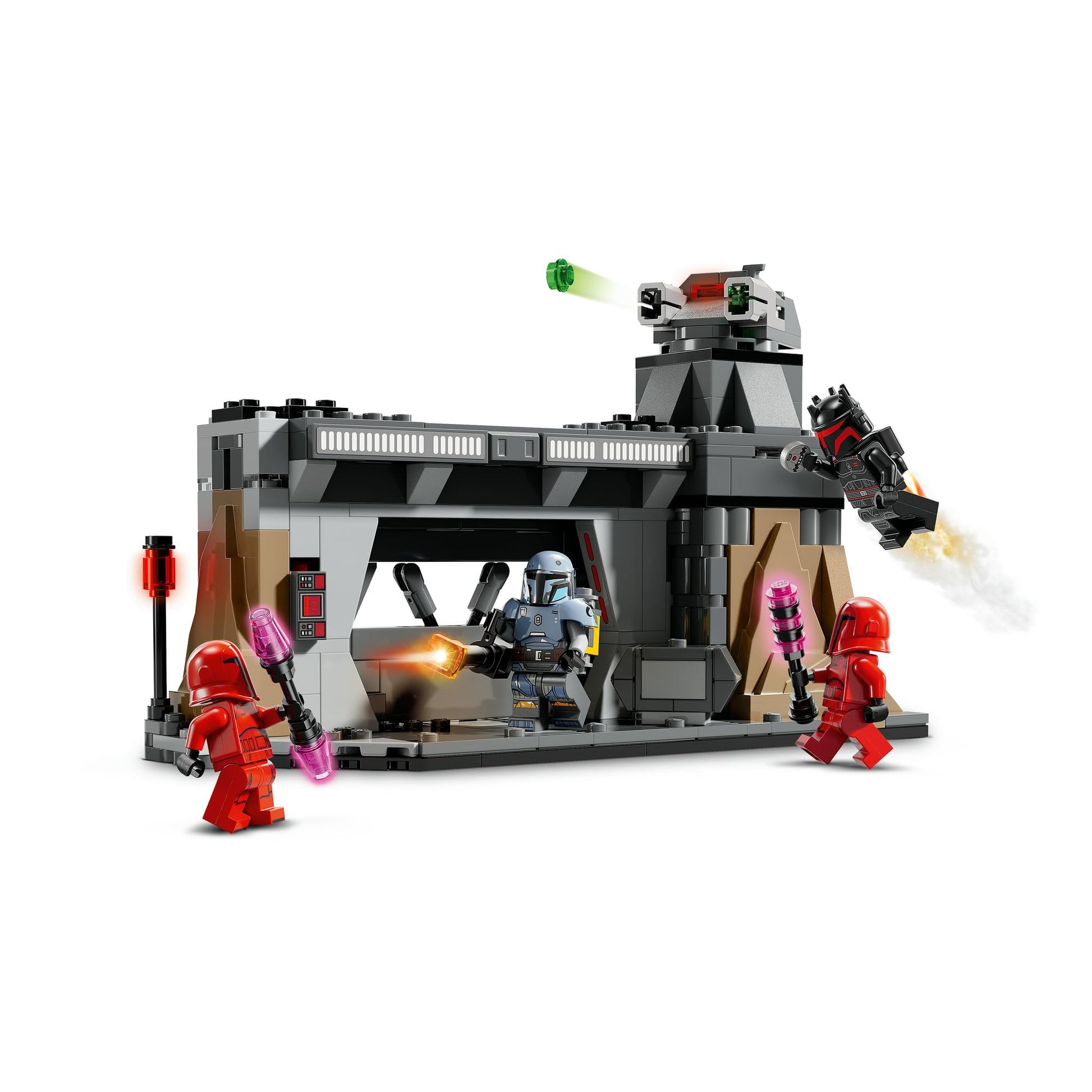 LEGO The Mandalorian Paz Vizsla and Moff Gideon Battle 75386 Brick Island