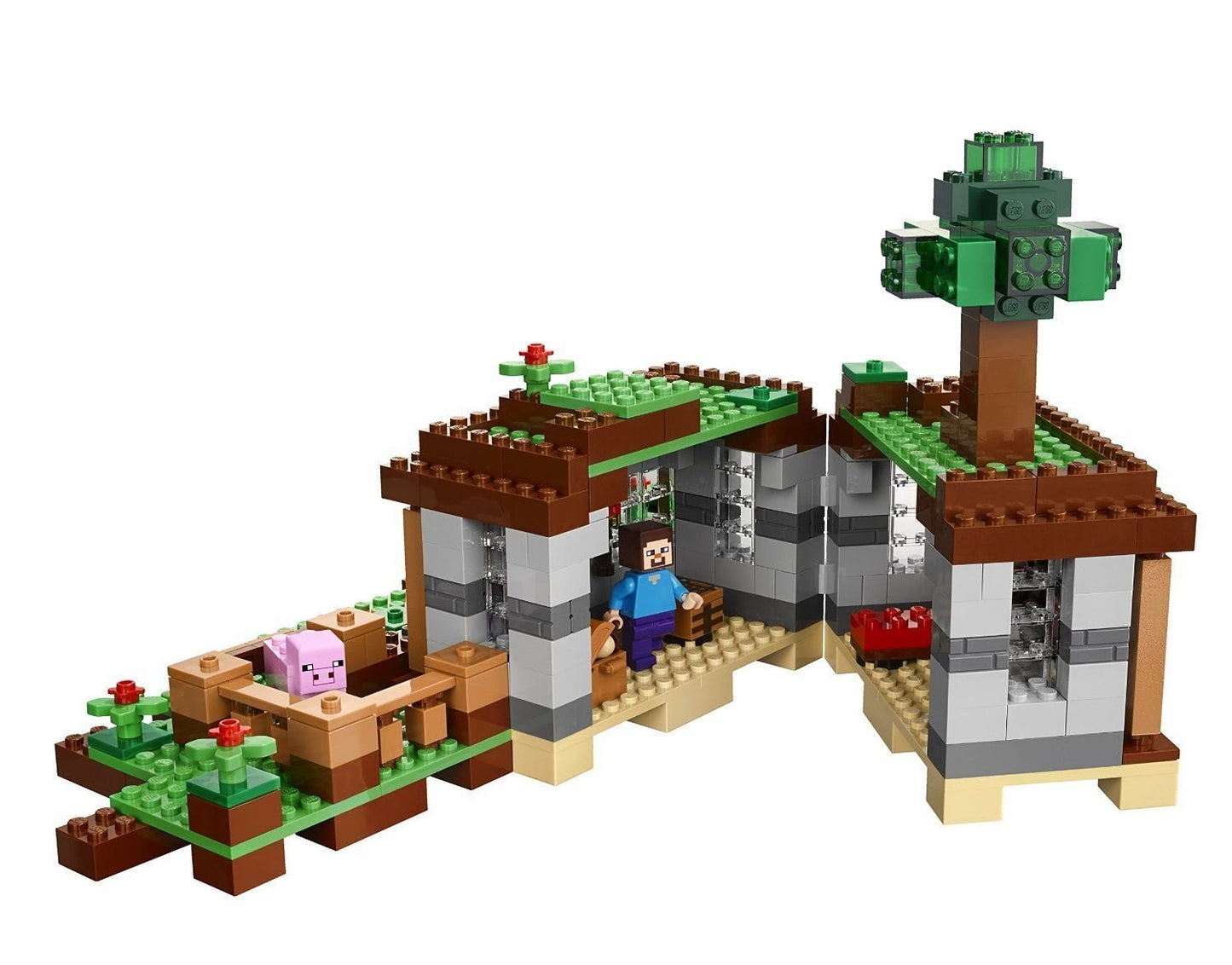 LEGO Minecraft 21115 The First Night Brick Island