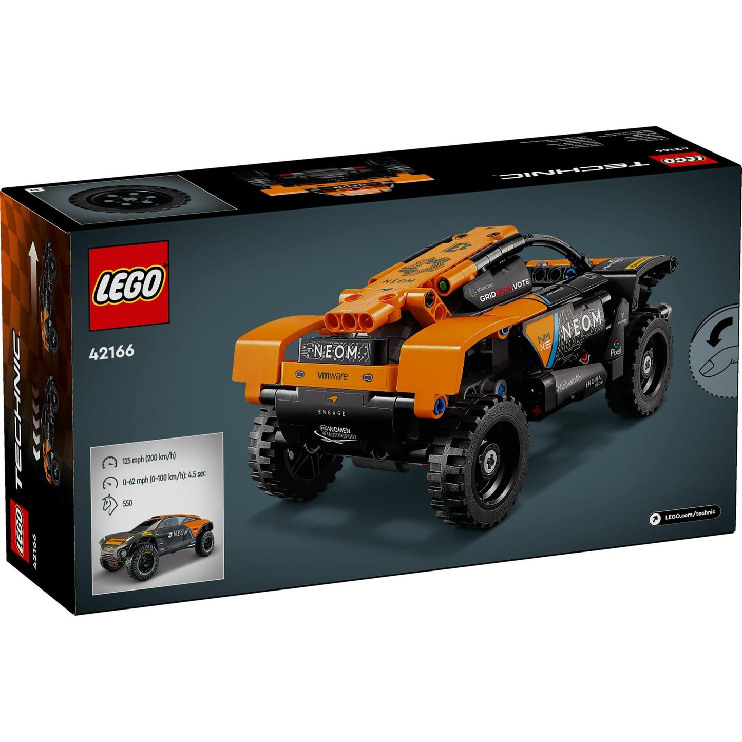 LEGO Technic NEOM McLaren Extreme E Race Car 42166 Brick Island