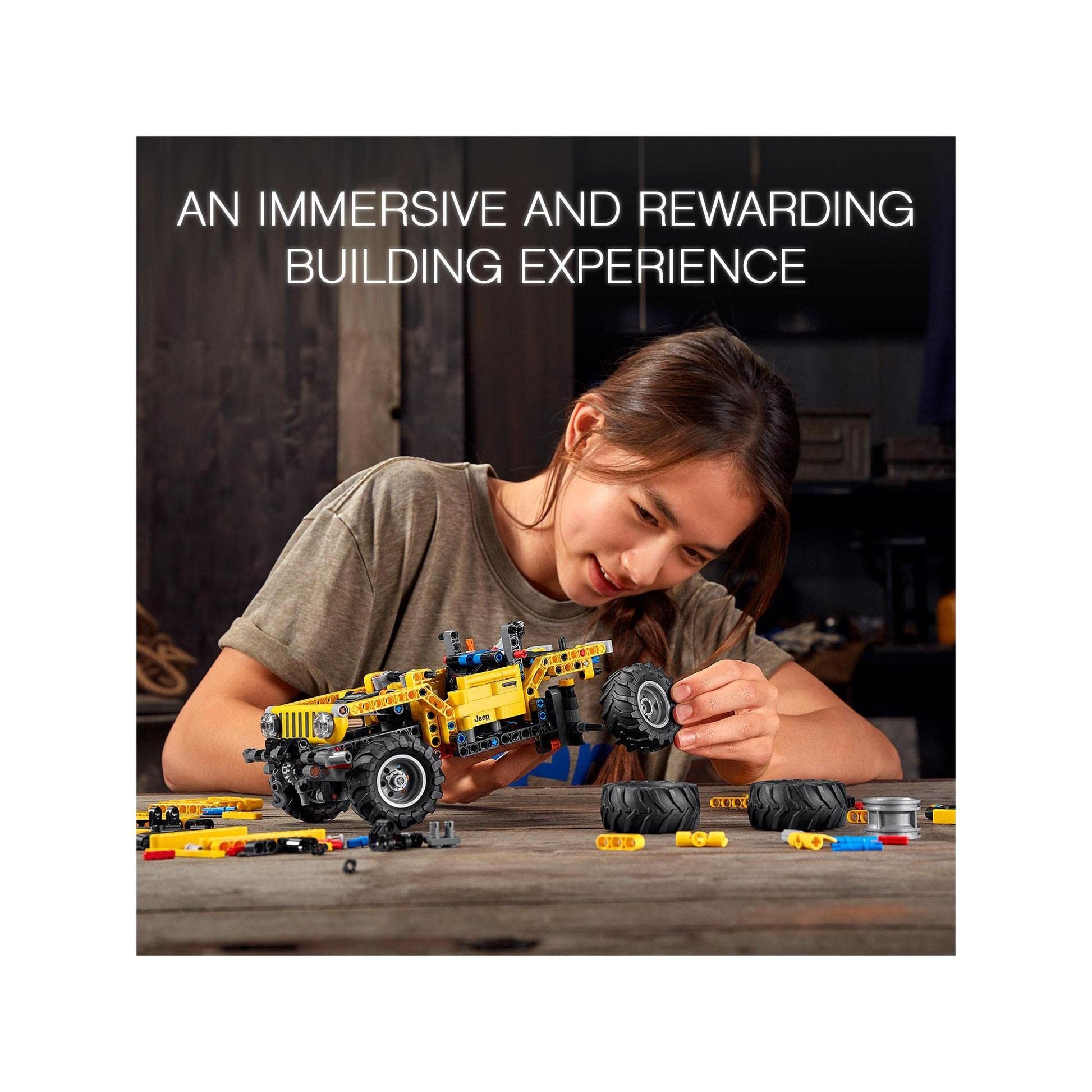 LEGO 42122 Technic Jeep Wrangler 4x4 Brick Island