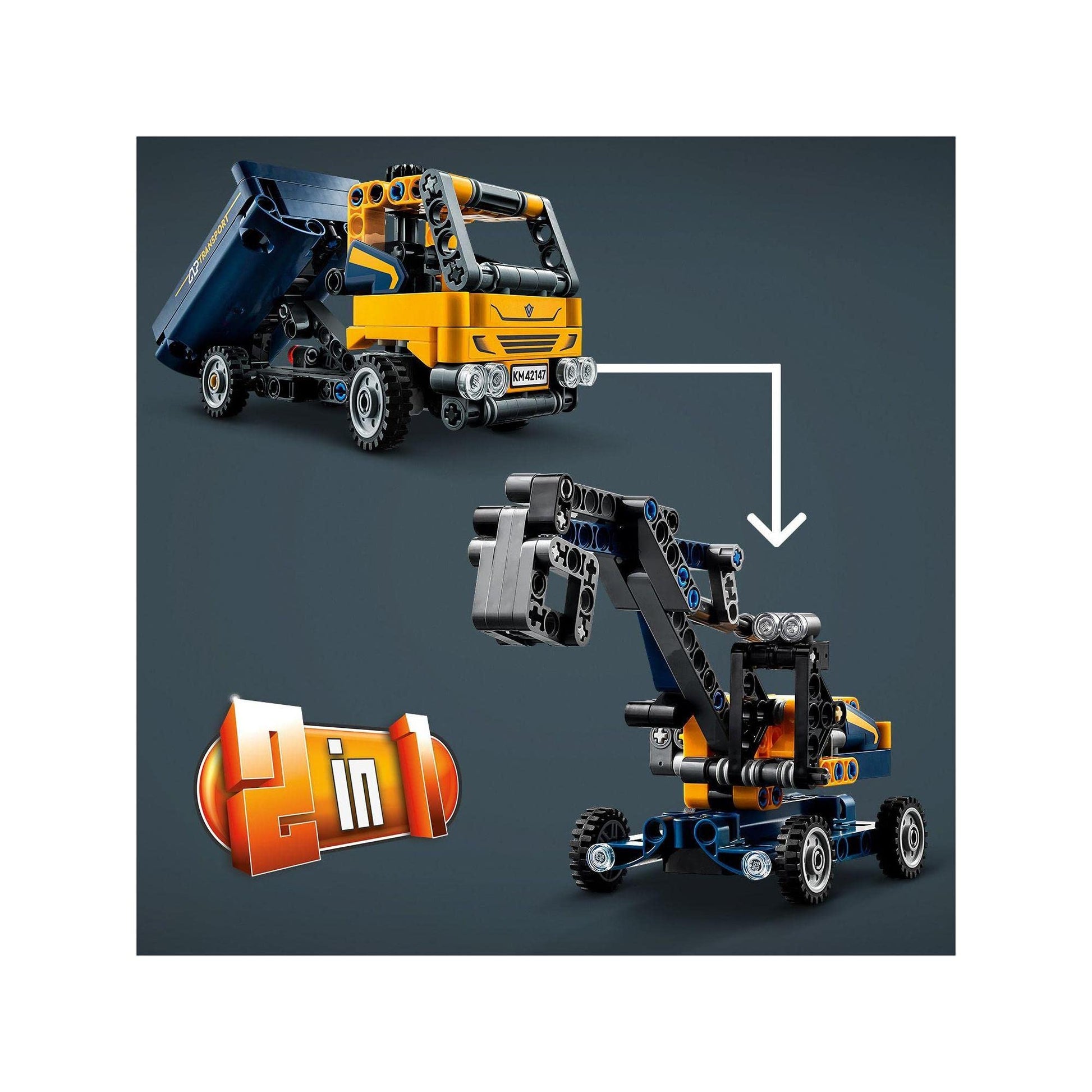 LEGO Technic Dump Truck 42147 Brick Island