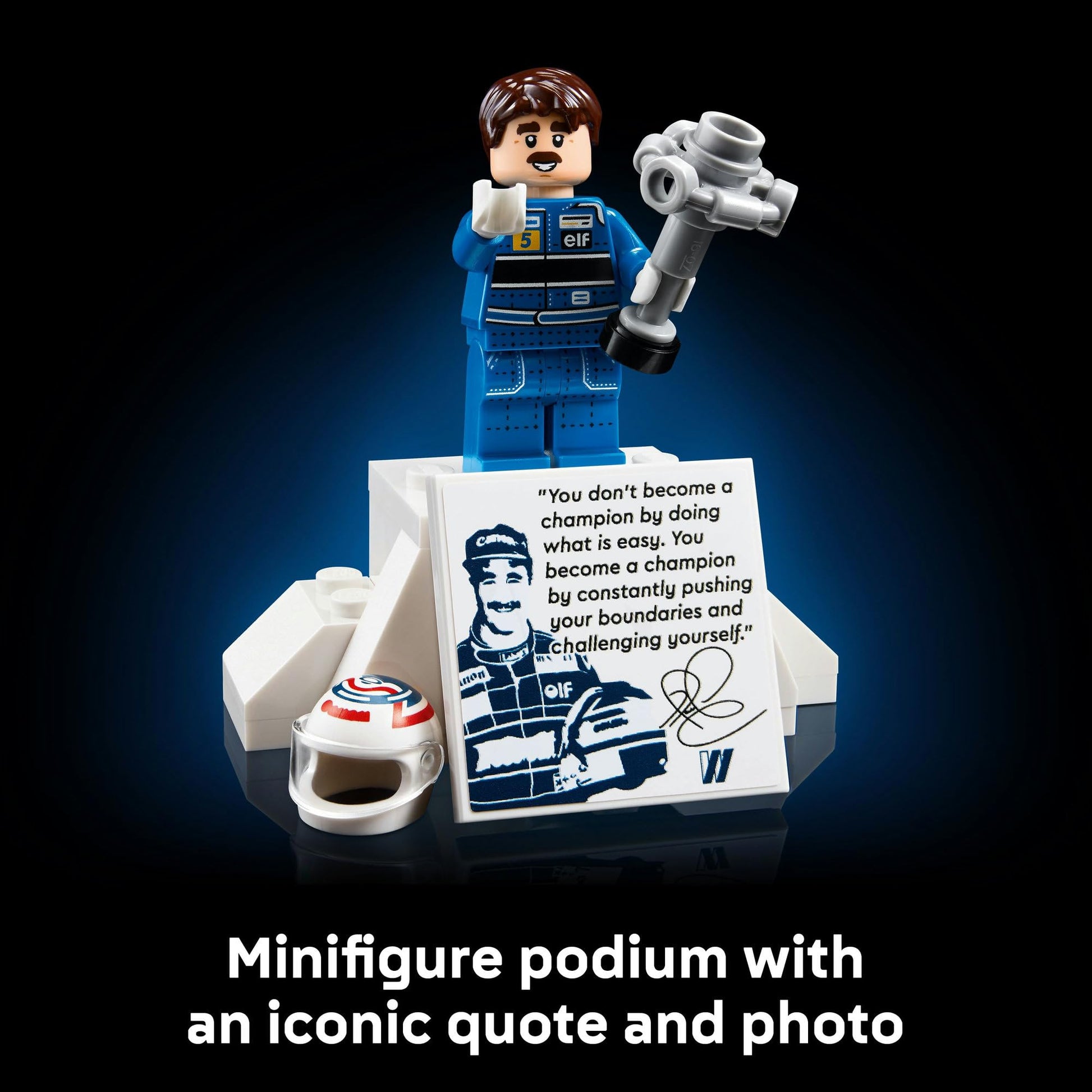LEGO Icons Williams Racing FW14B & Nigel Mansell F1 10353 Brick Island