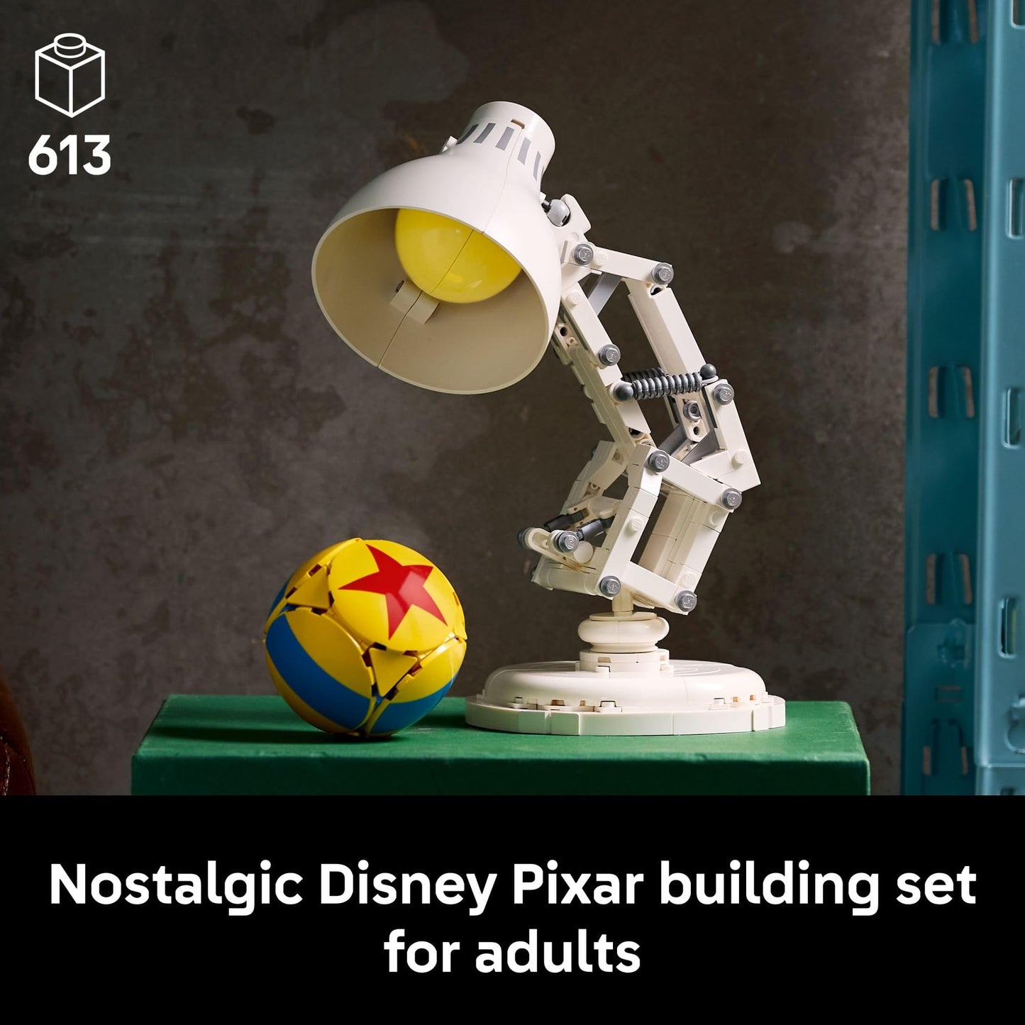 LEGO 21357 Ideas Disney Pixar Luxo Jr. Brick Island