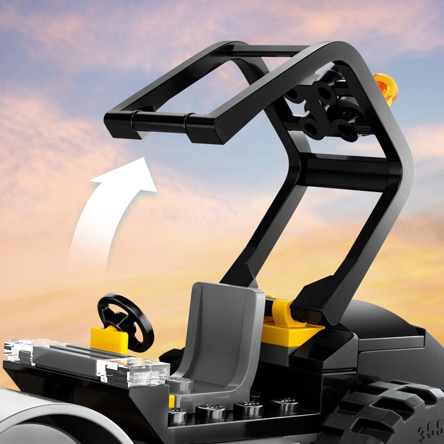 LEGO City Construction Steamroller 60401 Brick Island