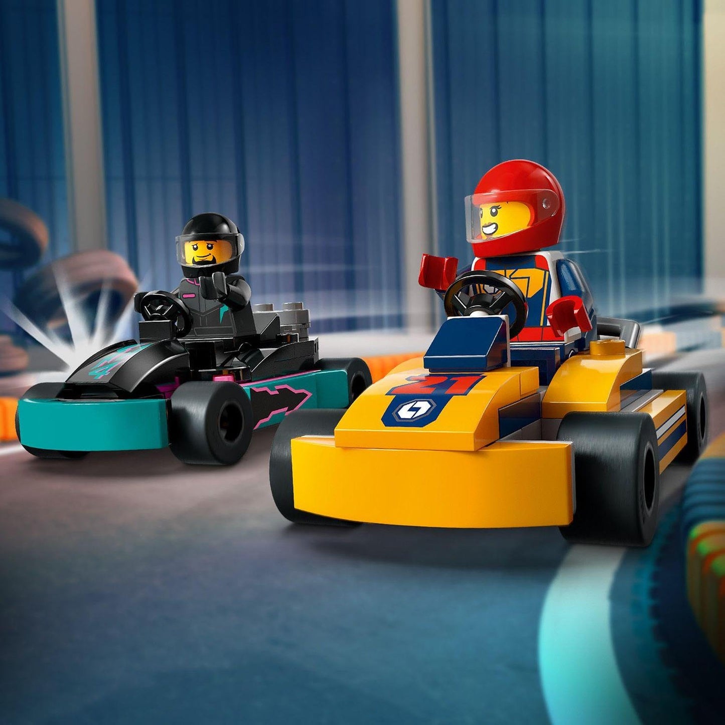 LEGO City Go-Karts and Race Drivers 60400 Brick Island