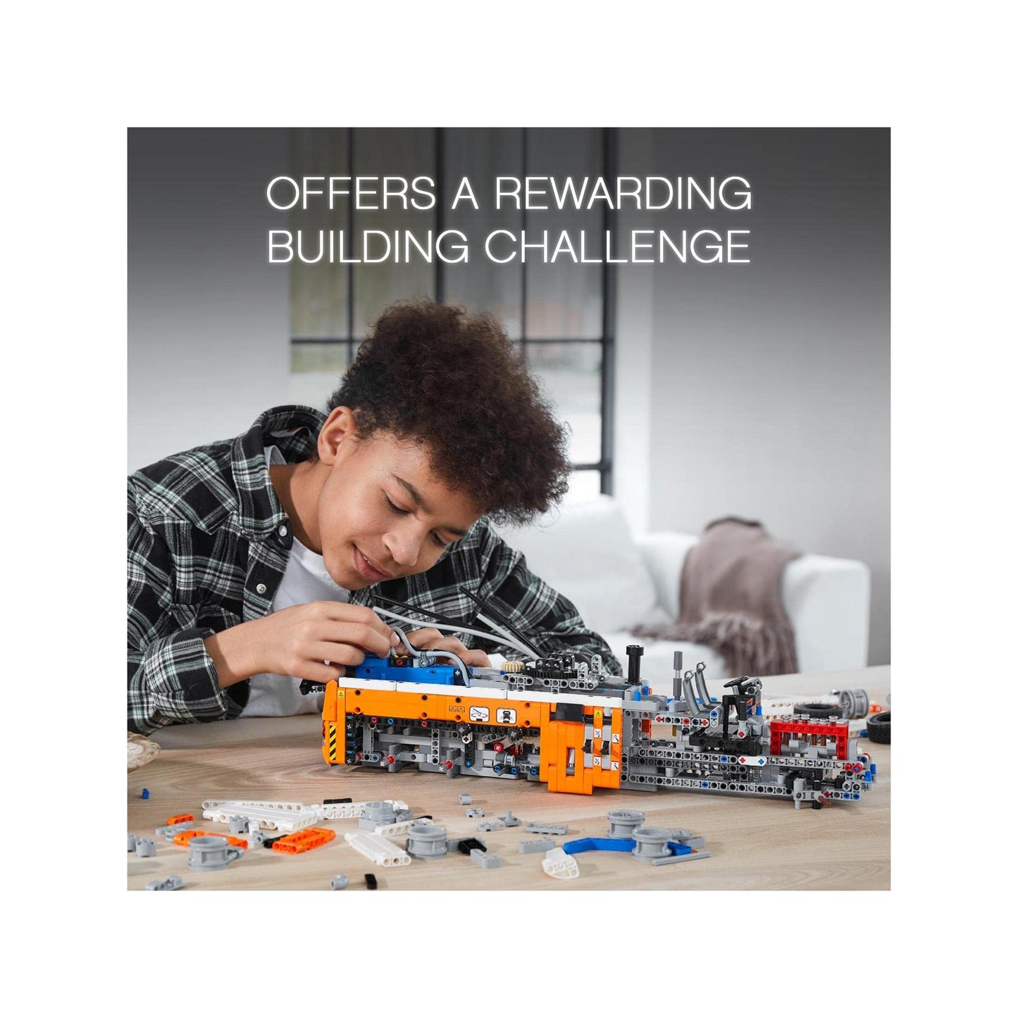 LEGO Technic Heavy-Duty Tow Truck with Crane 42128 Brick Island