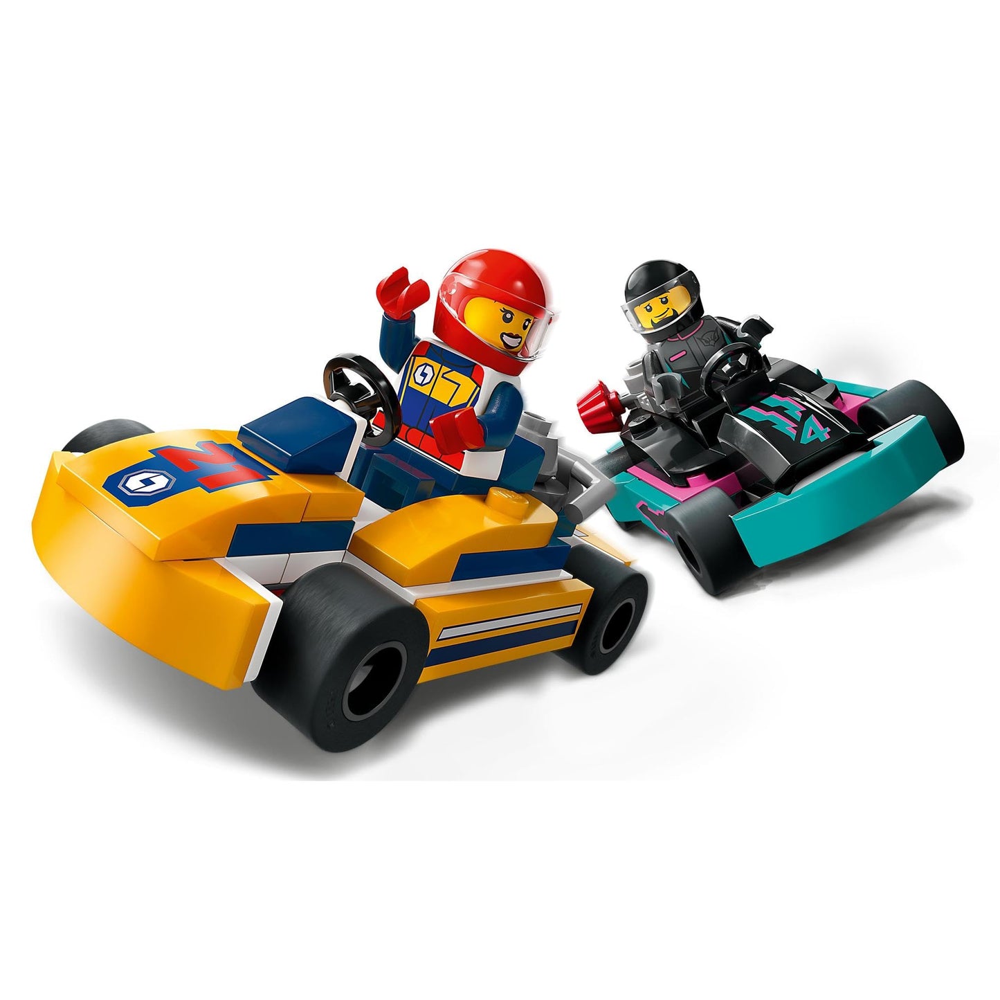 LEGO City Go-Karts and Race Drivers 60400 Brick Island