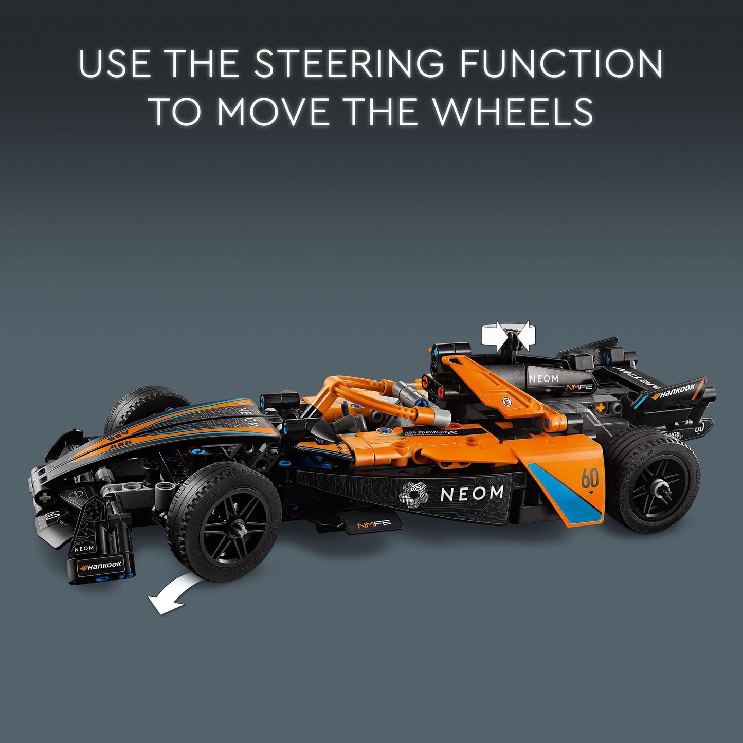 LEGO Technic NEOM McLaren Formula E Race Car 42169 Brick Island