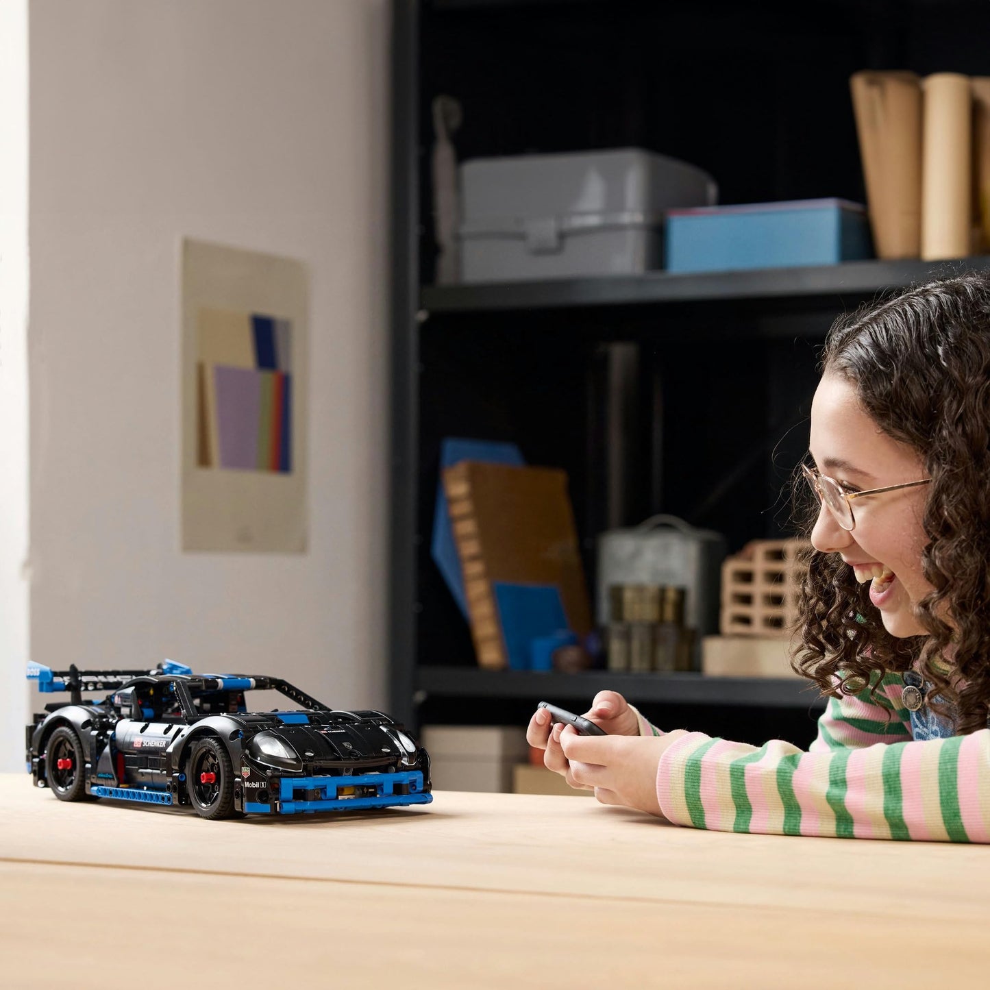 LEGO Technic Porsche GT4 e-Performance Race Car Toy 42176 Brick Island