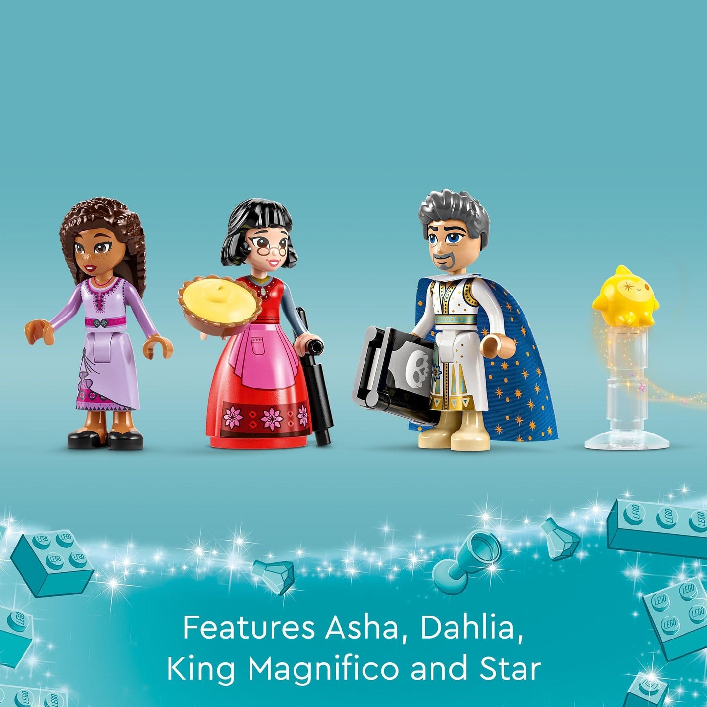 LEGO Disney Princess King Magnifico’s Castle 43224 Amazon