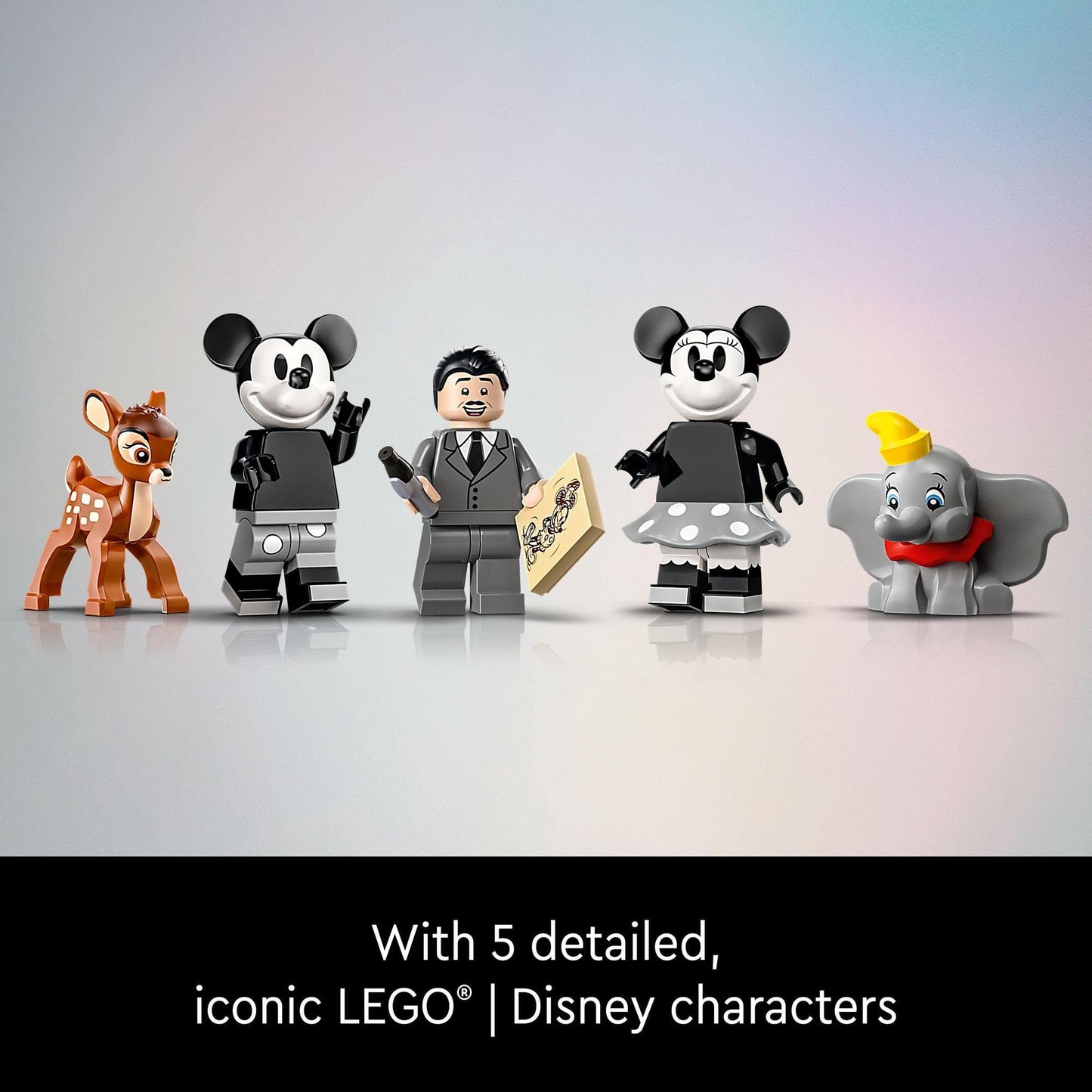 LEGO Disney Walt Disney Tribute Camera 43230 Disney's 100th Anniversary Brick Island