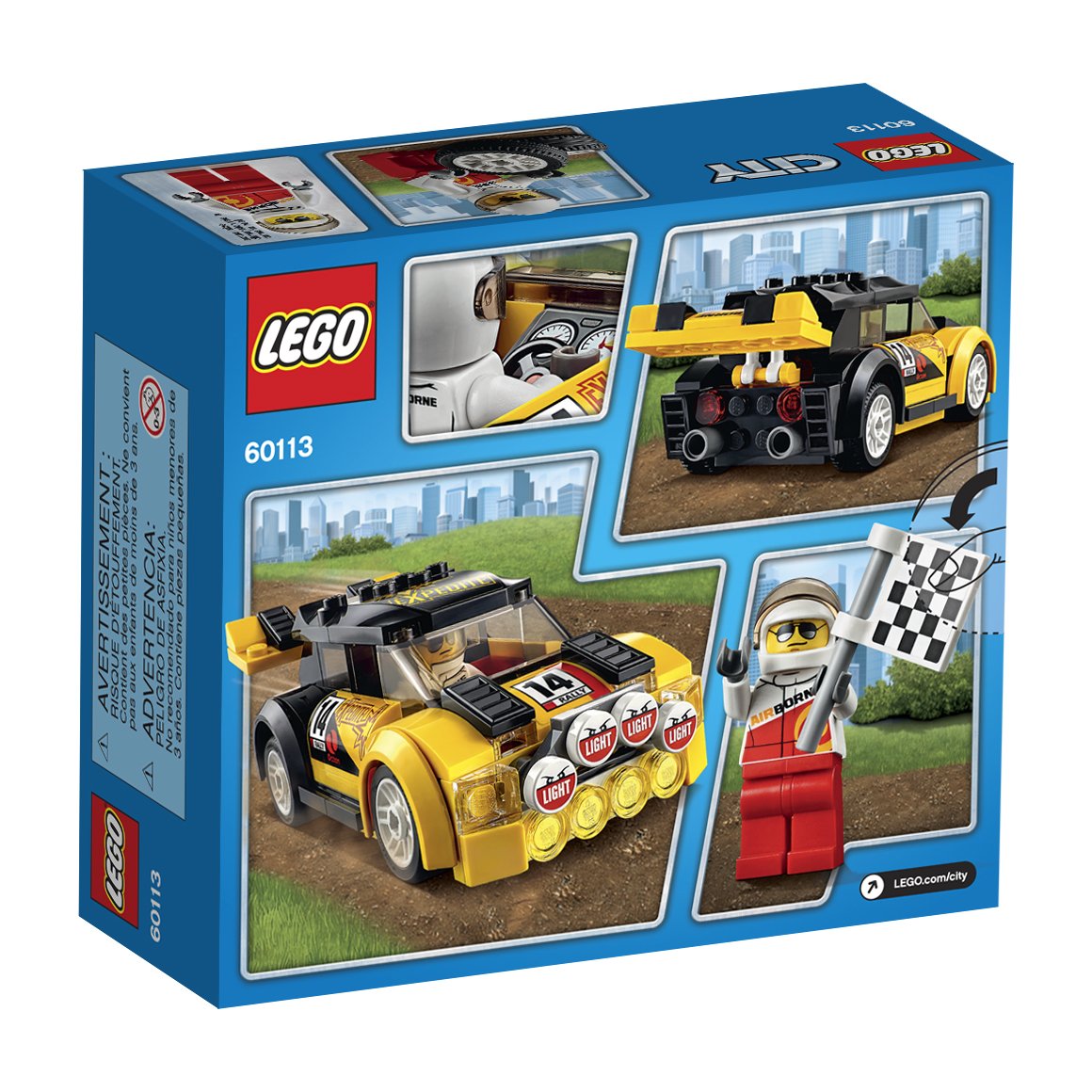 LEGO CITY Rally Car 60113 Brick Island