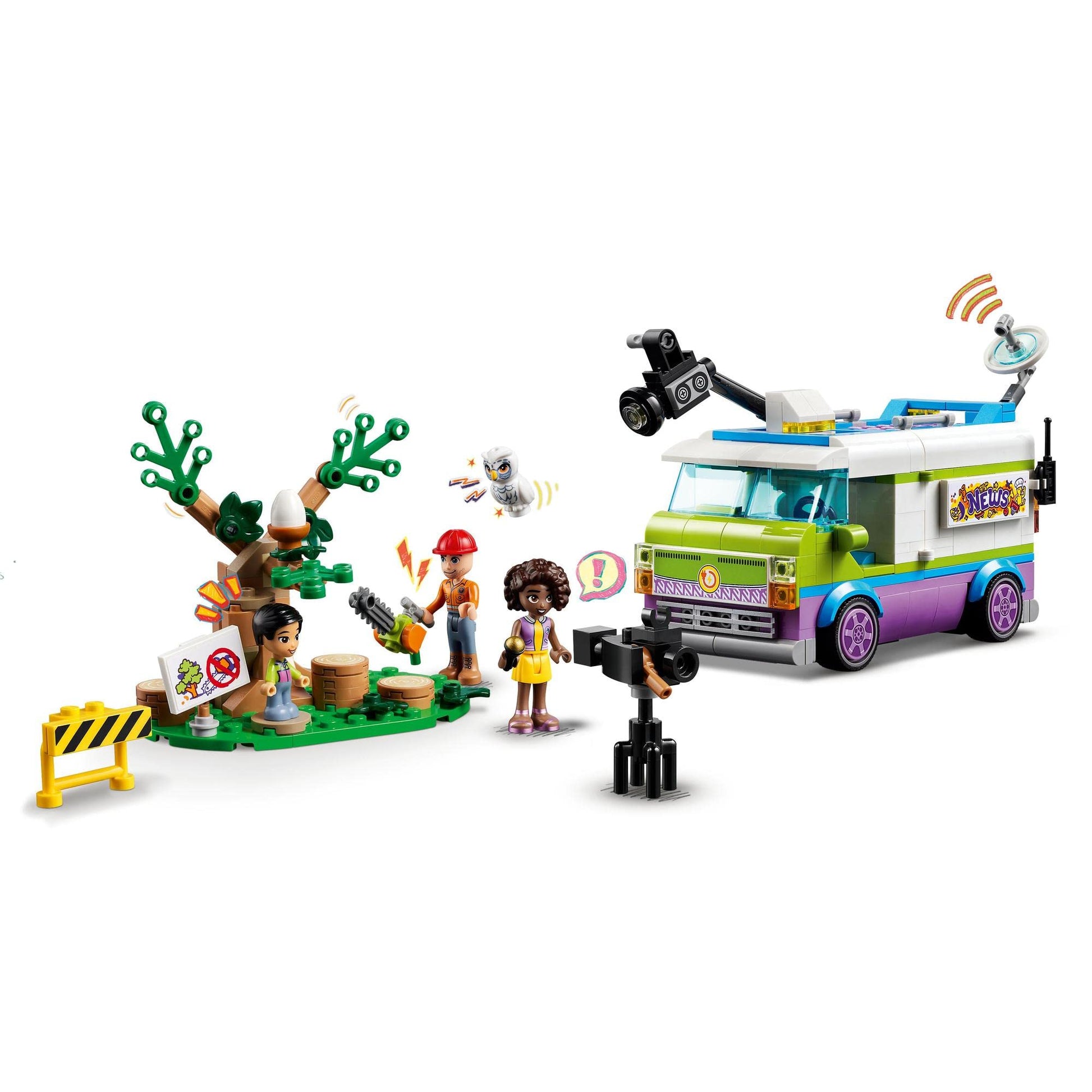 LEGO Friends Newsroom Van 41749 Brick Island