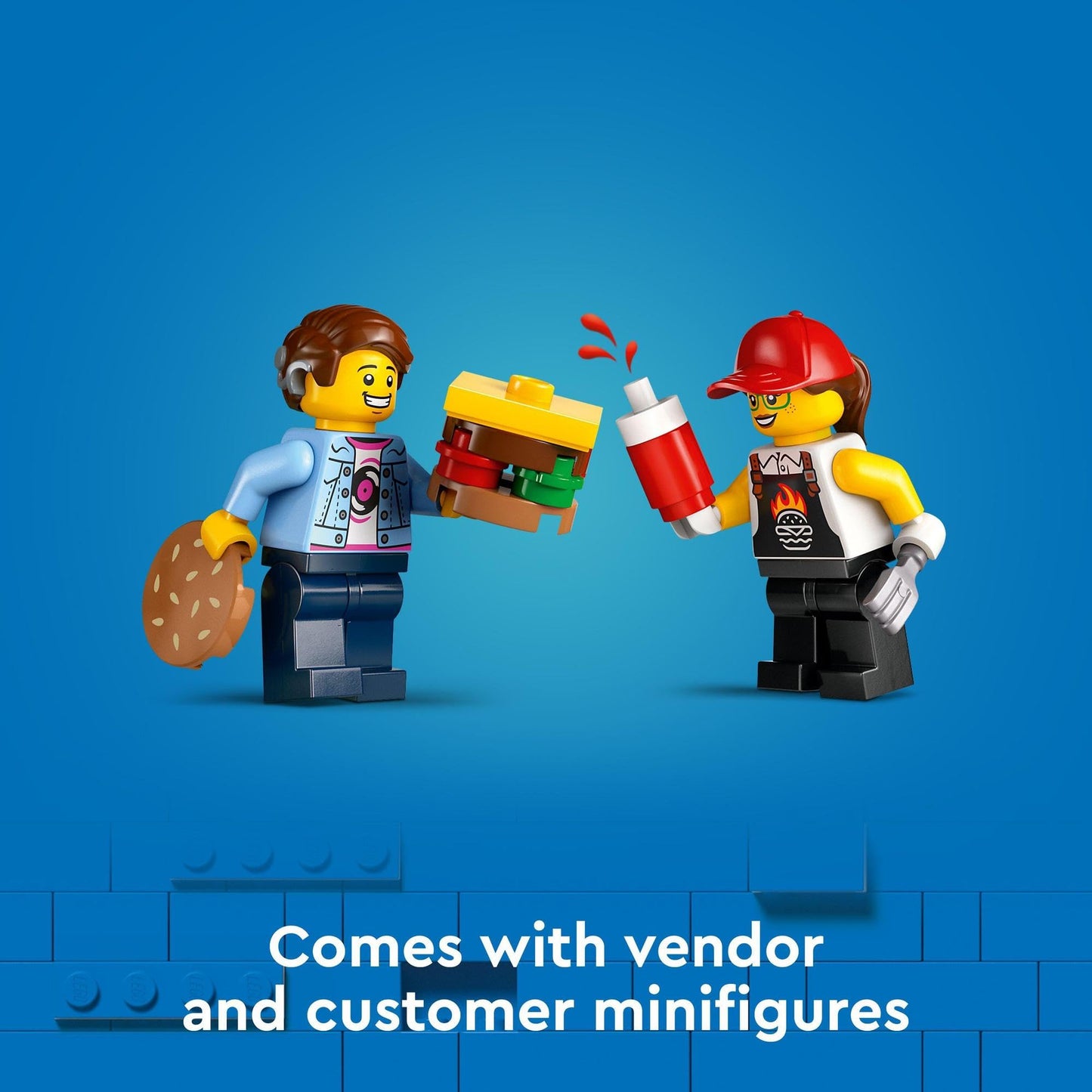LEGO City Burger Van 60404 Brick Island