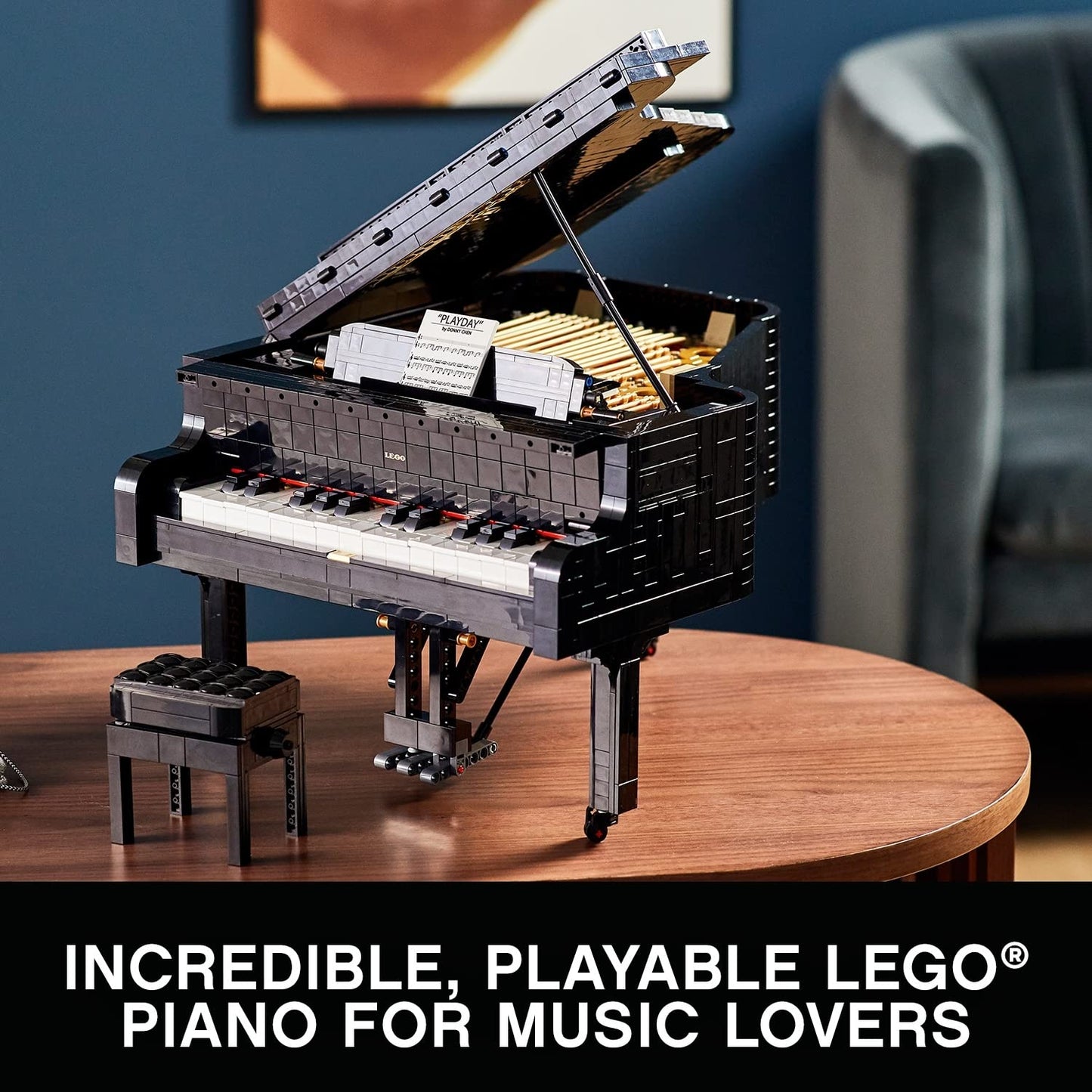 LEGO 21323 Ideas Grand Piano Brick Island