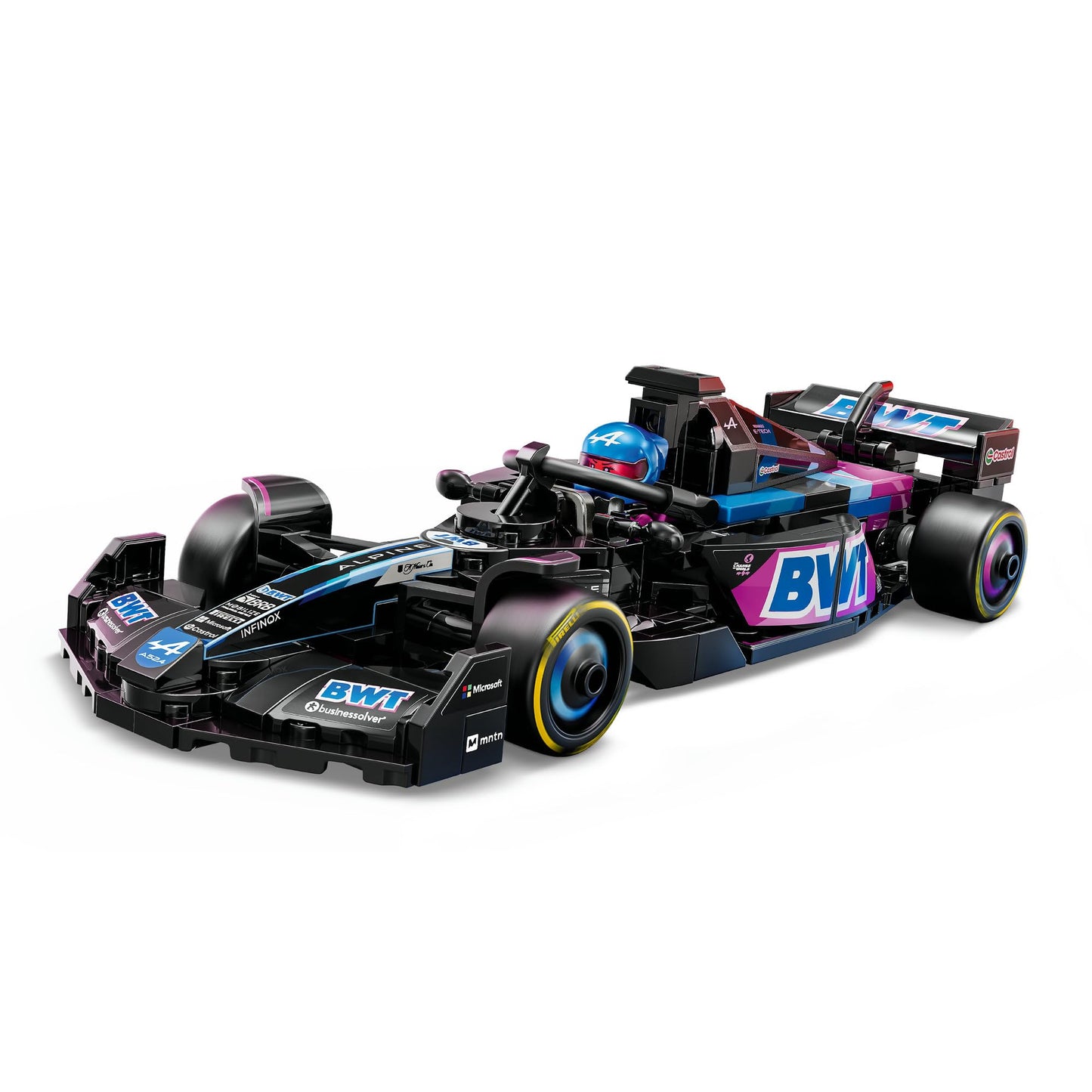 LEGO Speed Champions BWT Alpine F1 Team A524 Race Car 77248 Brick Island