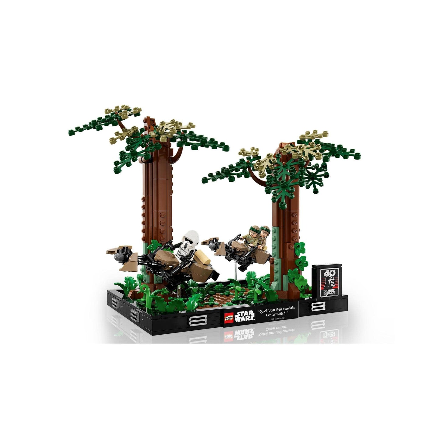 LEGO Star Wars Endor Speeder Chase Diorama 75353 Brick Island
