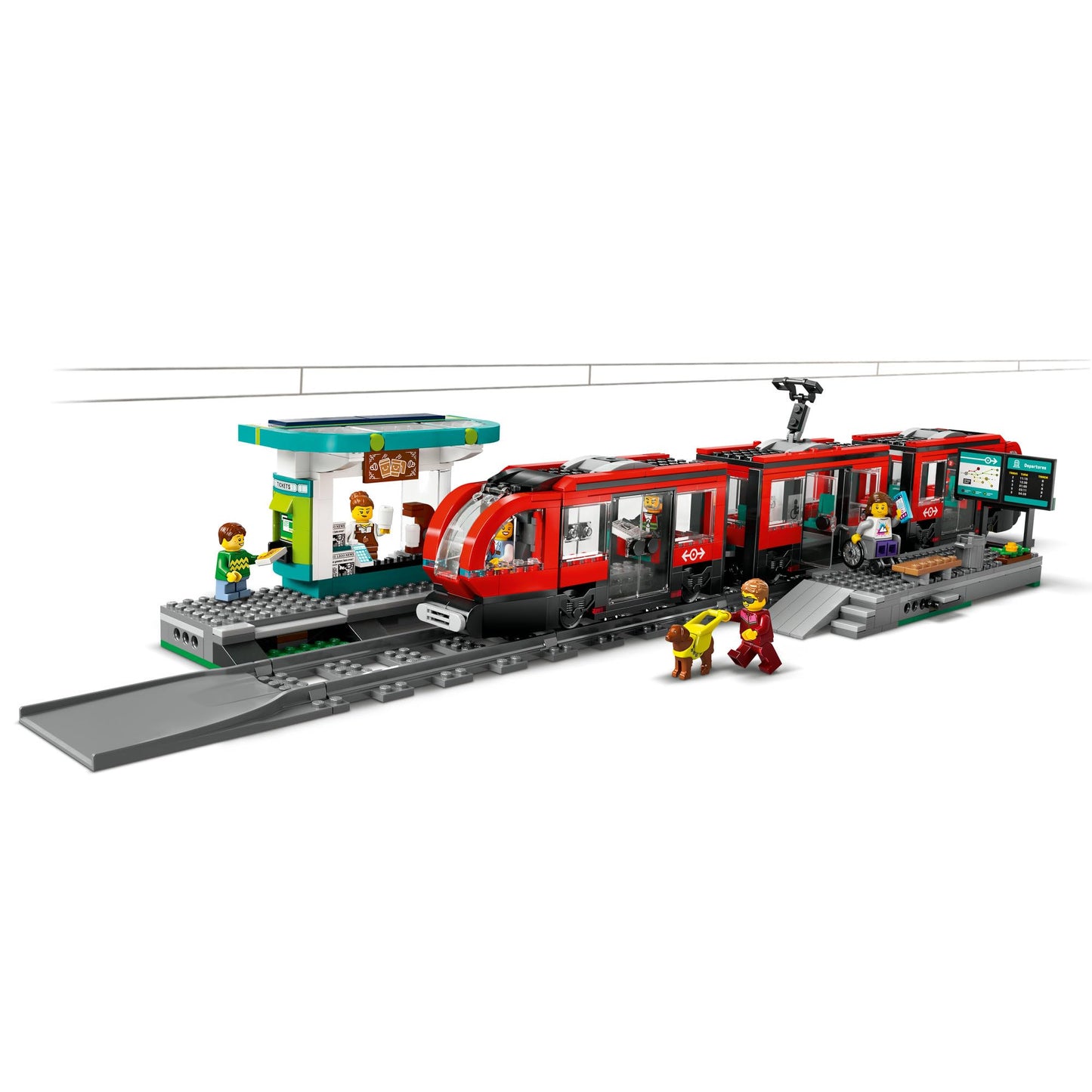 LEGO City Downtown Tram and Station 60423 Amazon