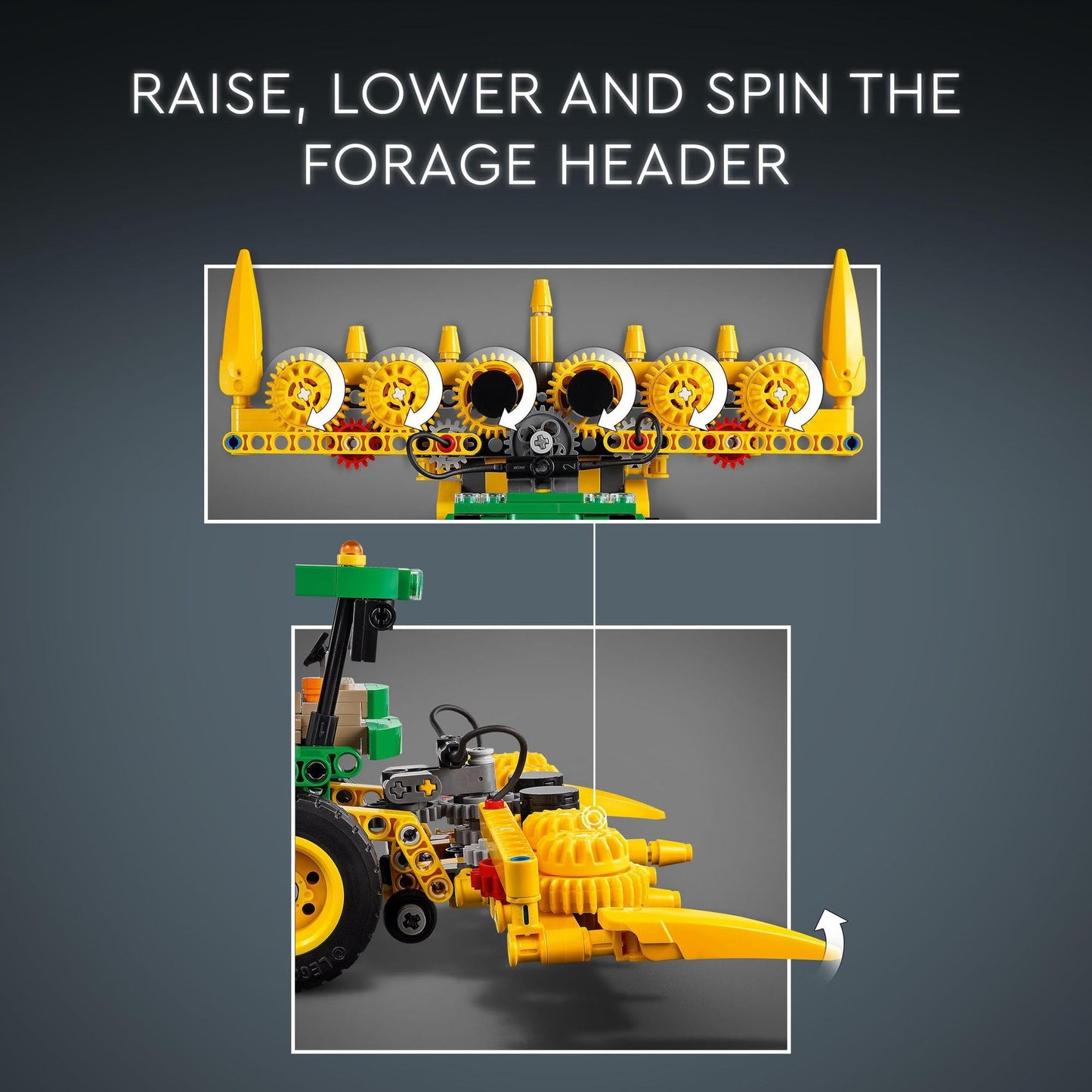 LEGO Technic John Deere 9700 Forage Harvester 42168 Amazon