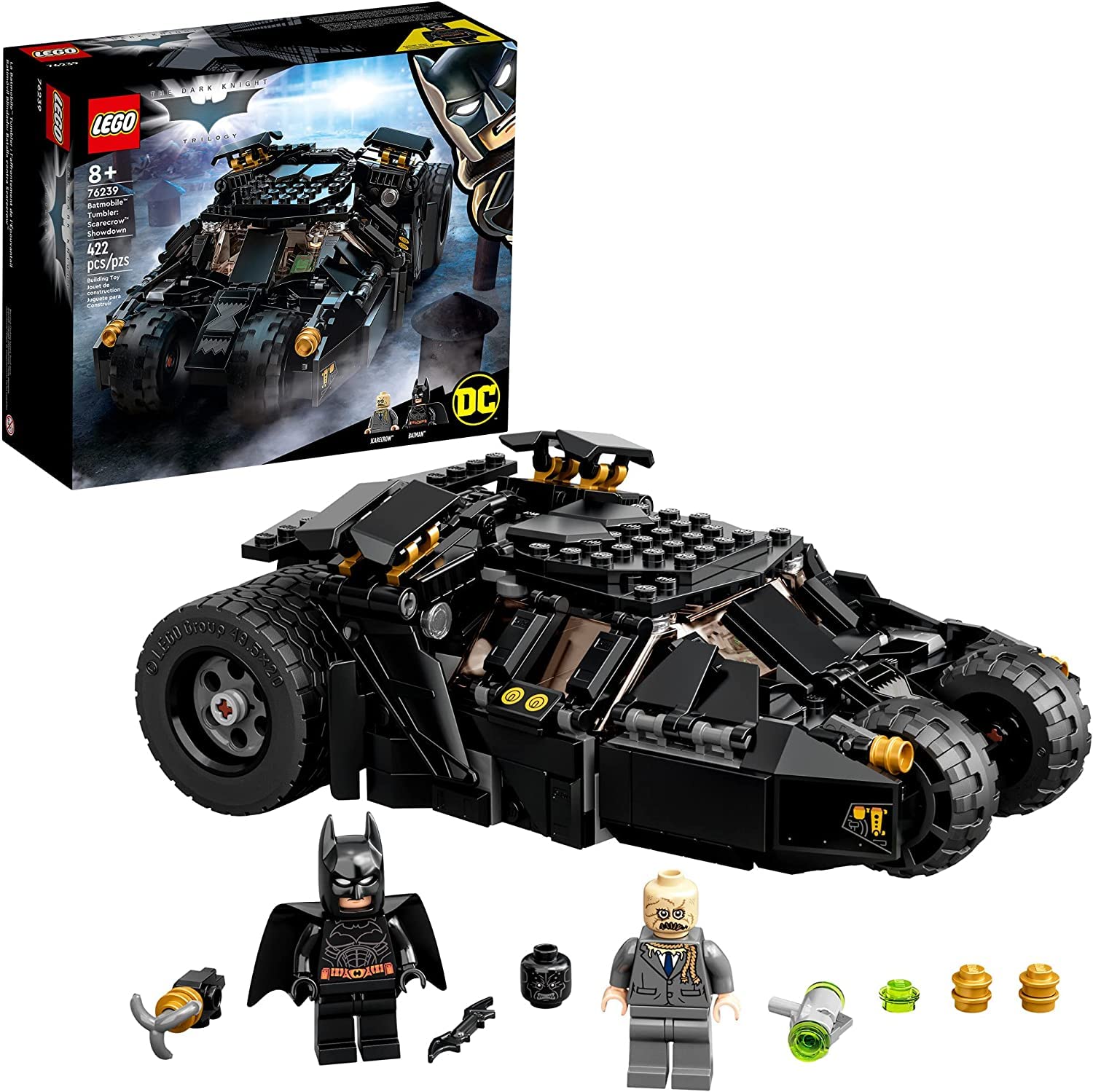 LEGO Batman 76239 Batmobile Tumbler: Scarecrow Showdown Brick Island