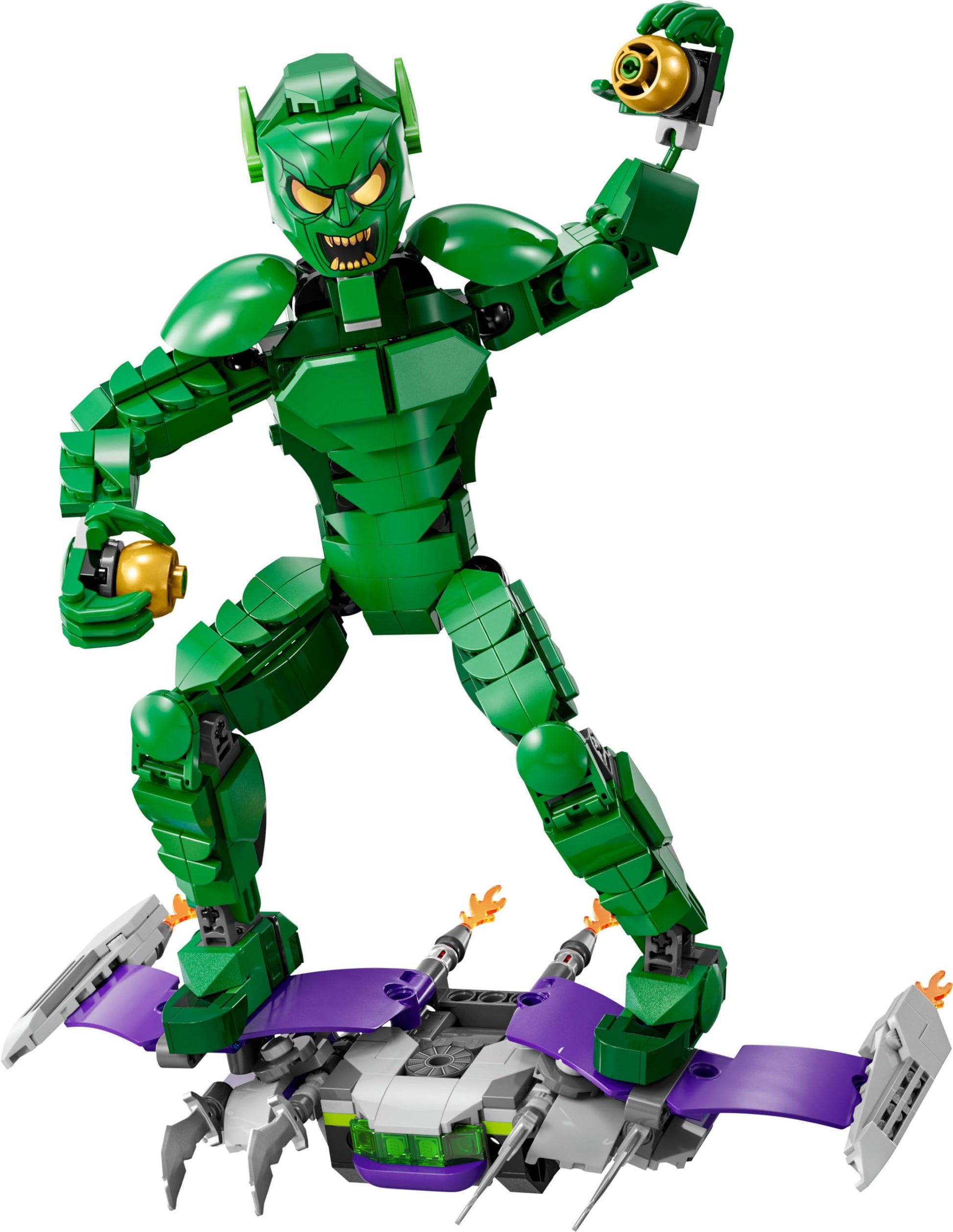 LEGO Marvel Green Goblin Construction Figure 76284 Brick Island