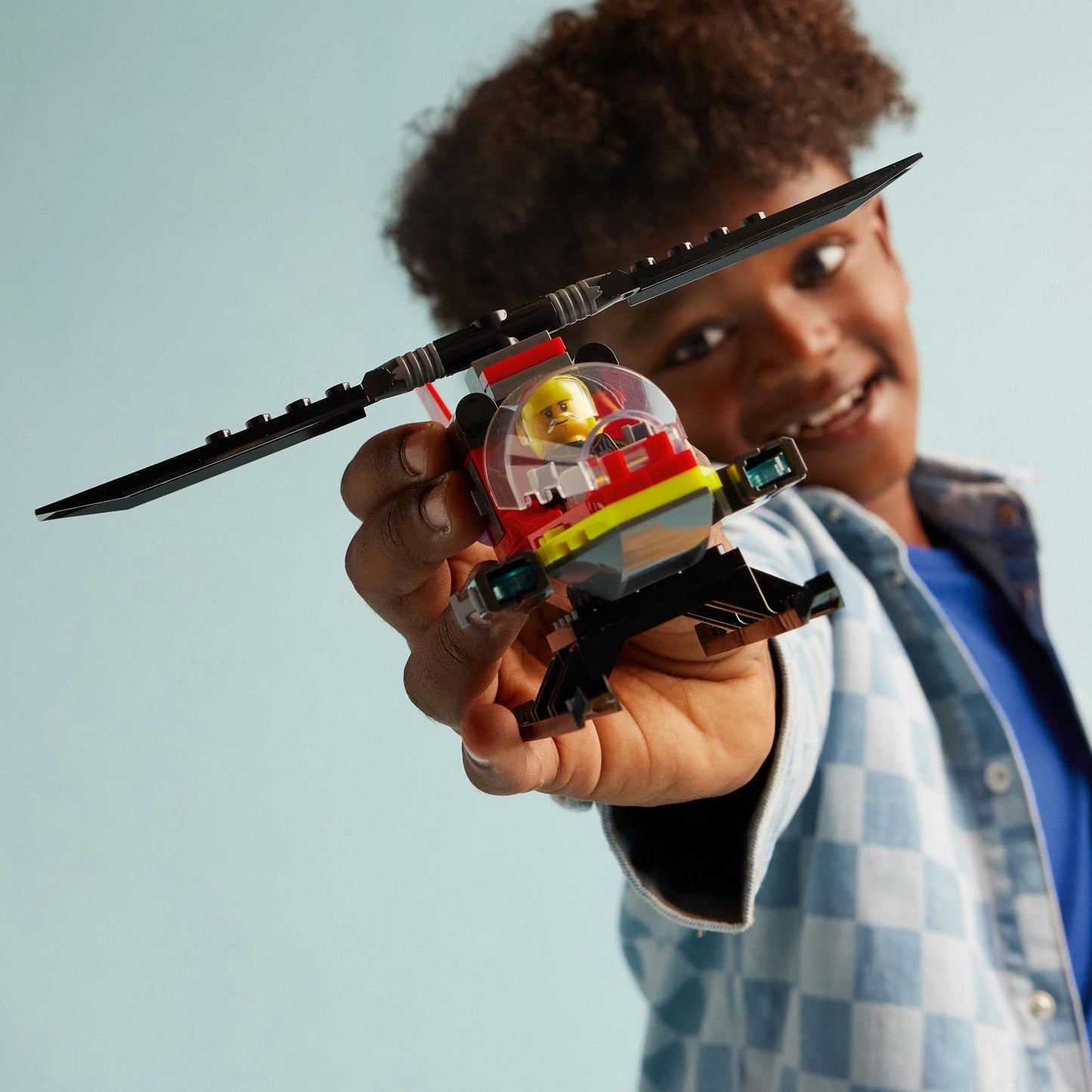 LEGO City Fire Rescue Helicopter 60411 Brick Island