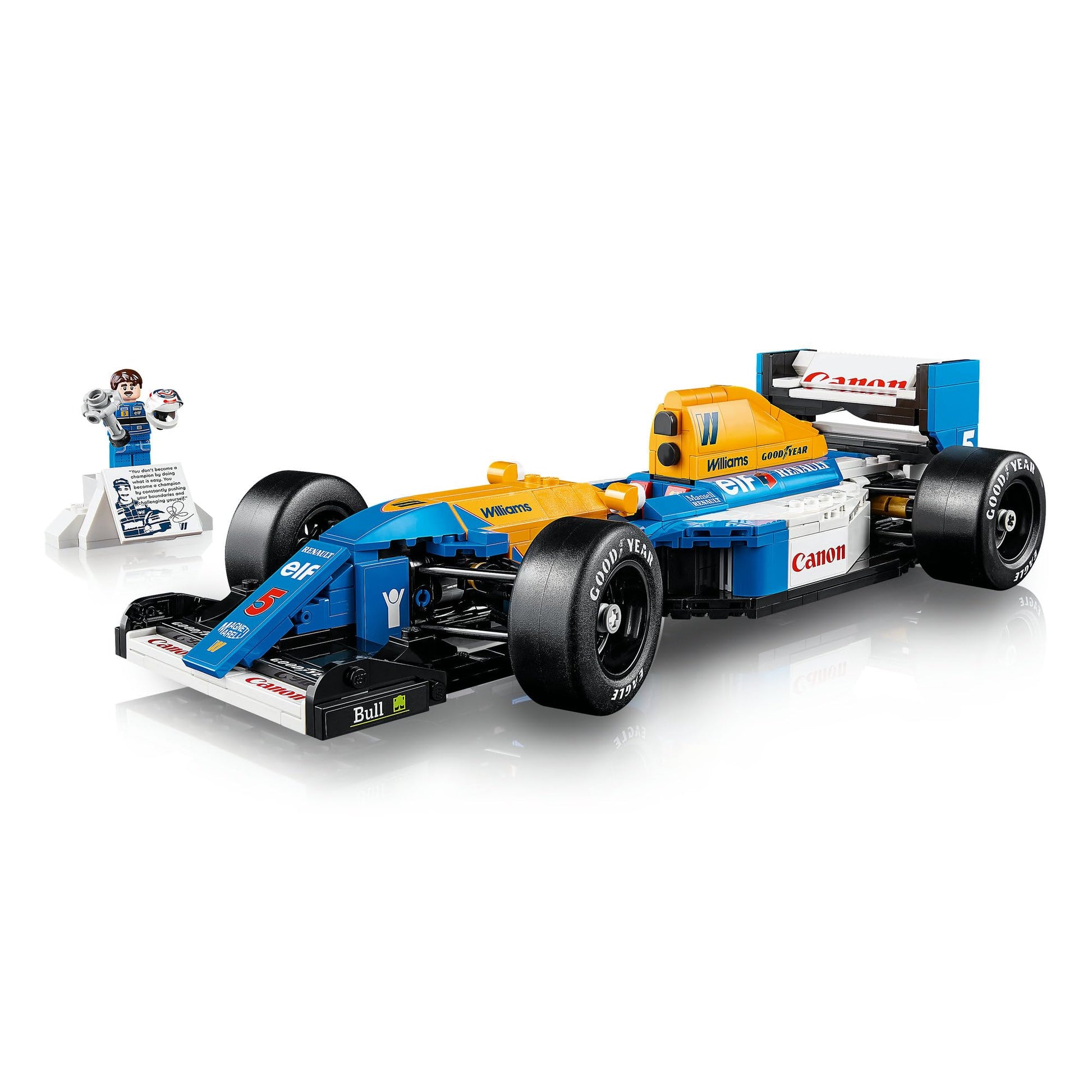 LEGO Icons Williams Racing FW14B & Nigel Mansell F1 10353 Brick Island