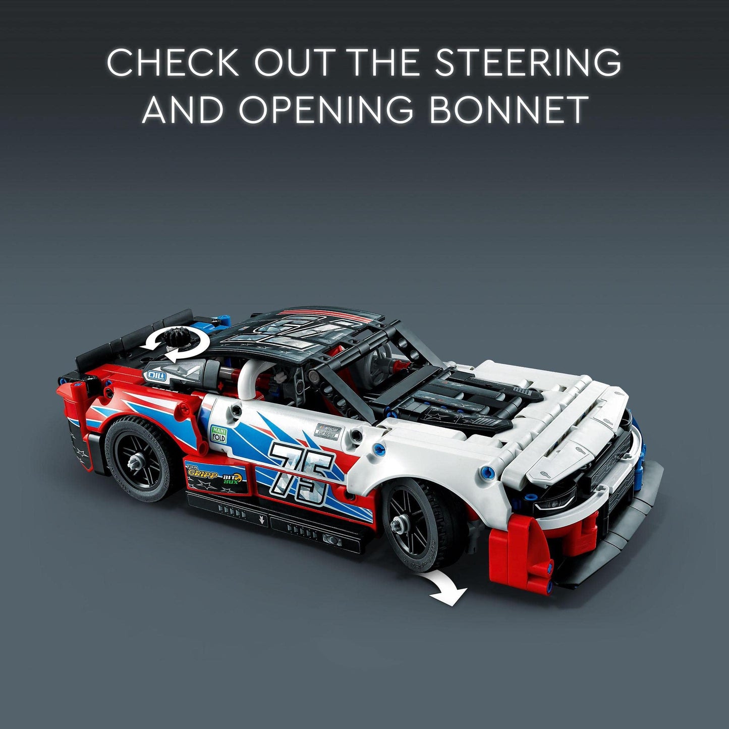 LEGO Technic NASCAR Next Gen Chevrolet Camaro ZL1 42153 Brick Island