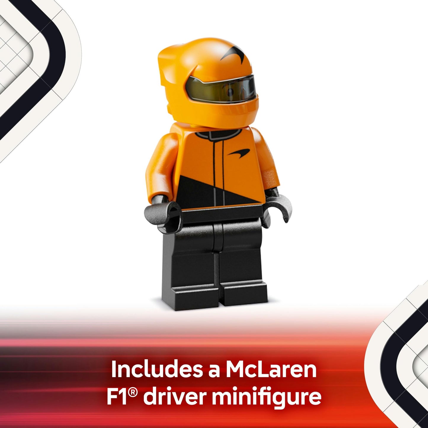 LEGO Speed Champions McLaren F1 Team MCL38 Race Car 77251 Brick Island