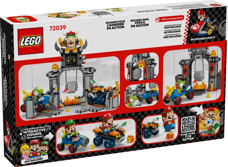 LEGO Super Mario 72039 Mario Kart – Bowser's Castle Box