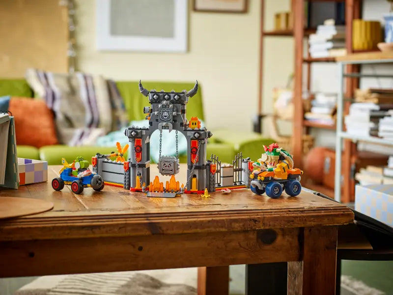 LEGO Super Mario 72039 Mario Kart – Bowser's Castle displayed on a table