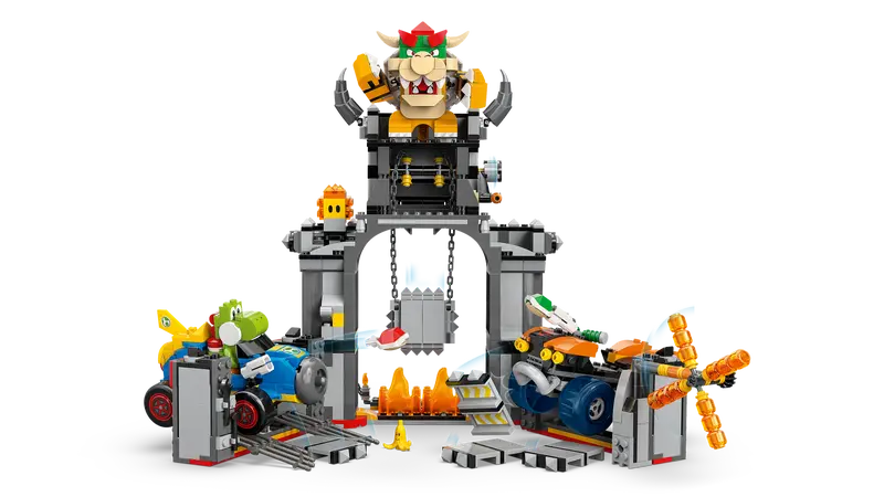 LEGO Super Mario 72039 Mario Kart – Bowser's Castle with packaging