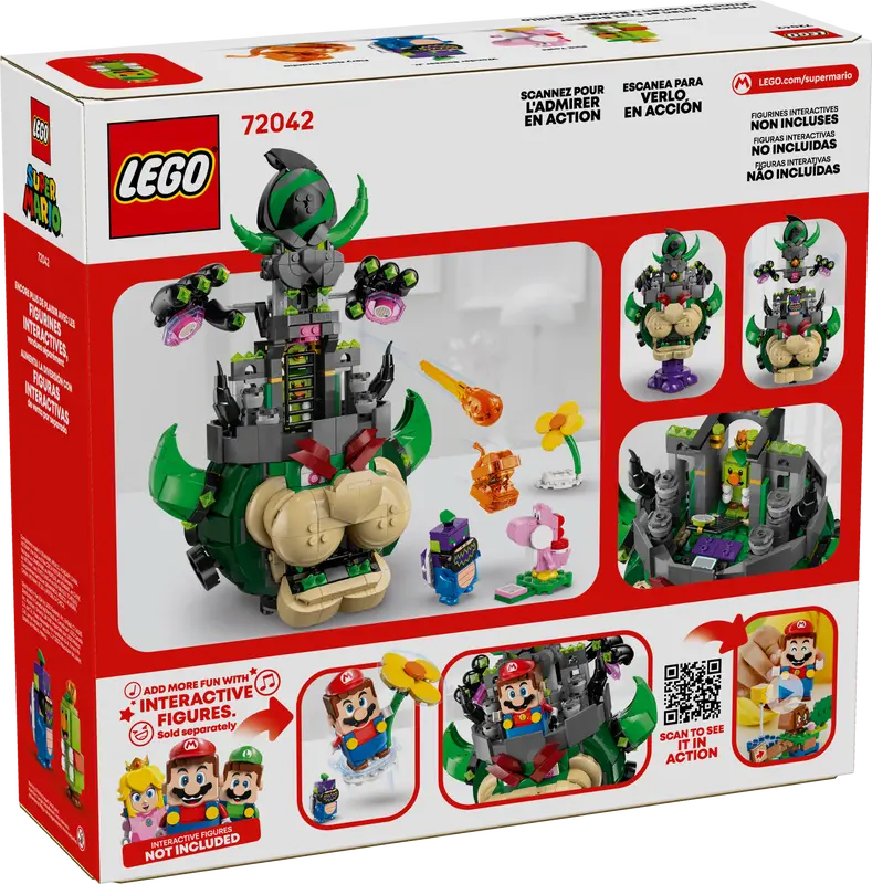 LEGO Super Mario Prince Florian & Castle Bowser 72042 Box