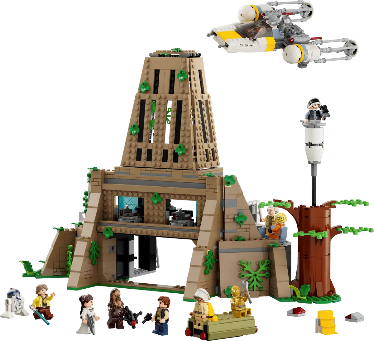 LEGO New Hope Yavin 4 Rebel Base 75365 Brick Island