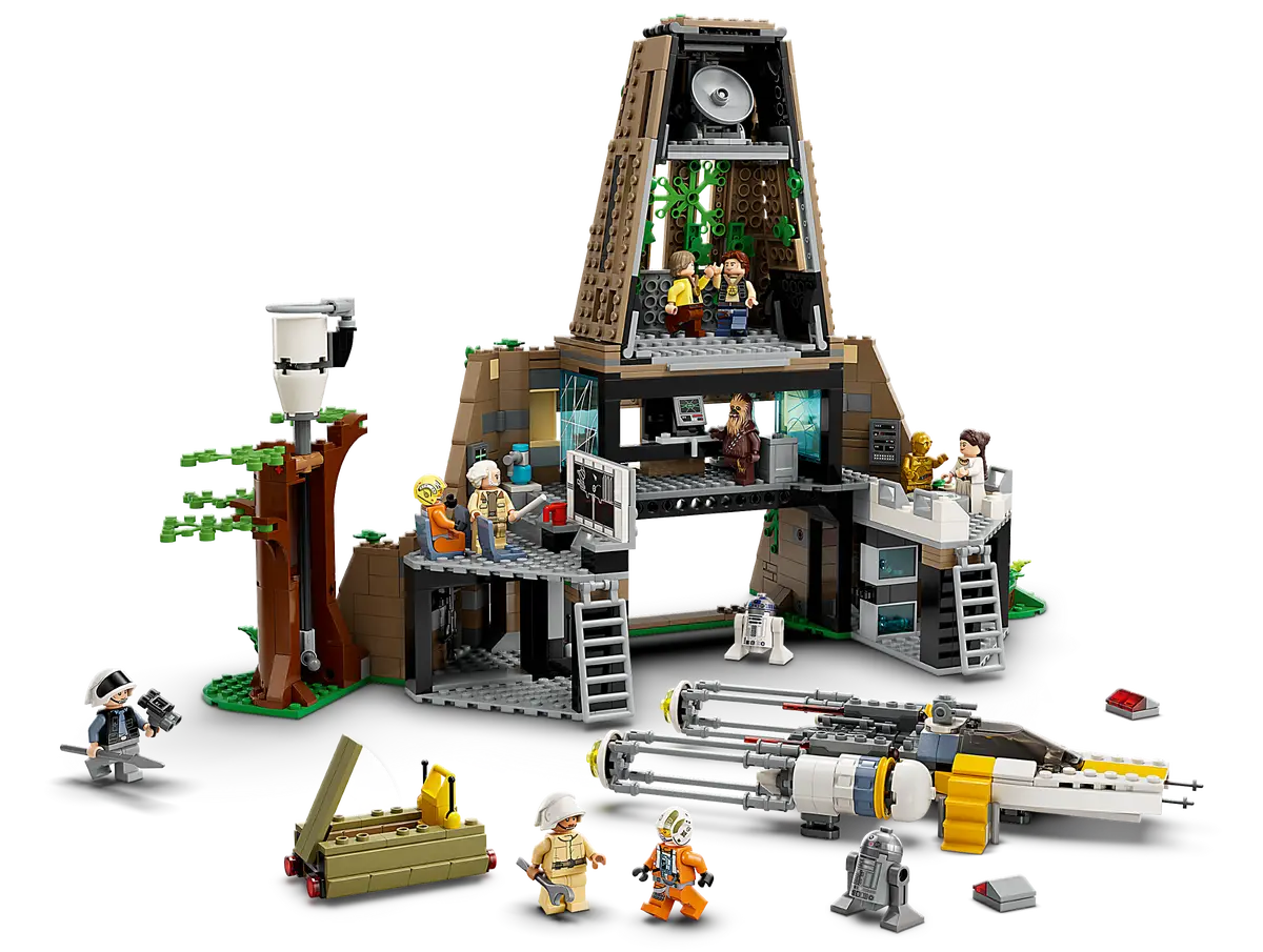 LEGO New Hope Yavin 4 Rebel Base 75365 Brick Island