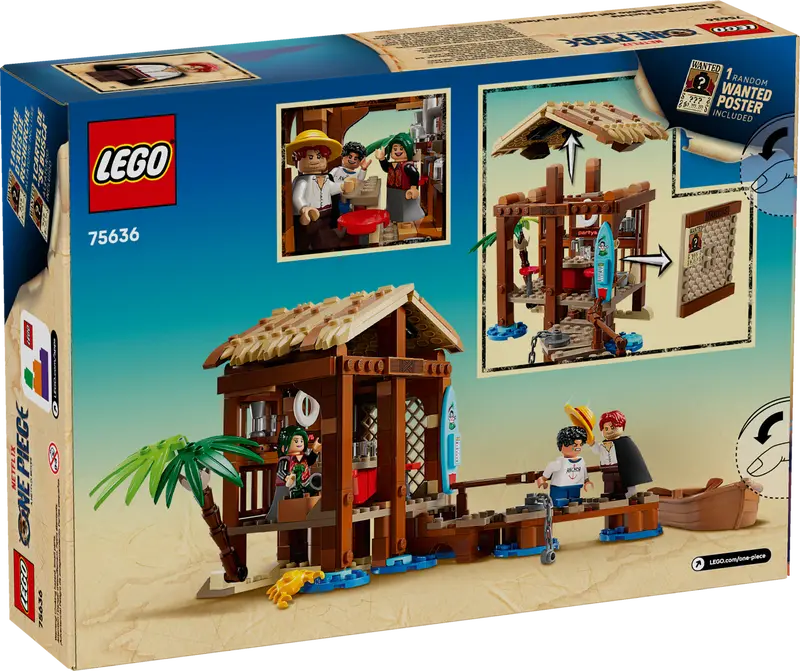 LEGO® ONE Piece Windmill Village Hut 75636 Amazon