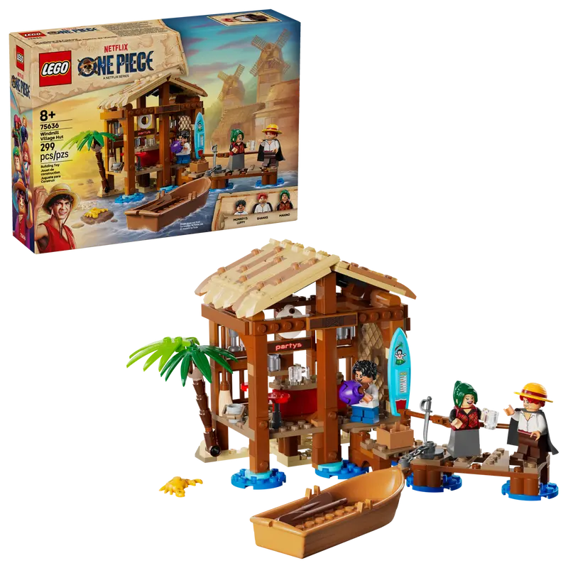 LEGO® ONE Piece Windmill Village Hut 75636 Amazon