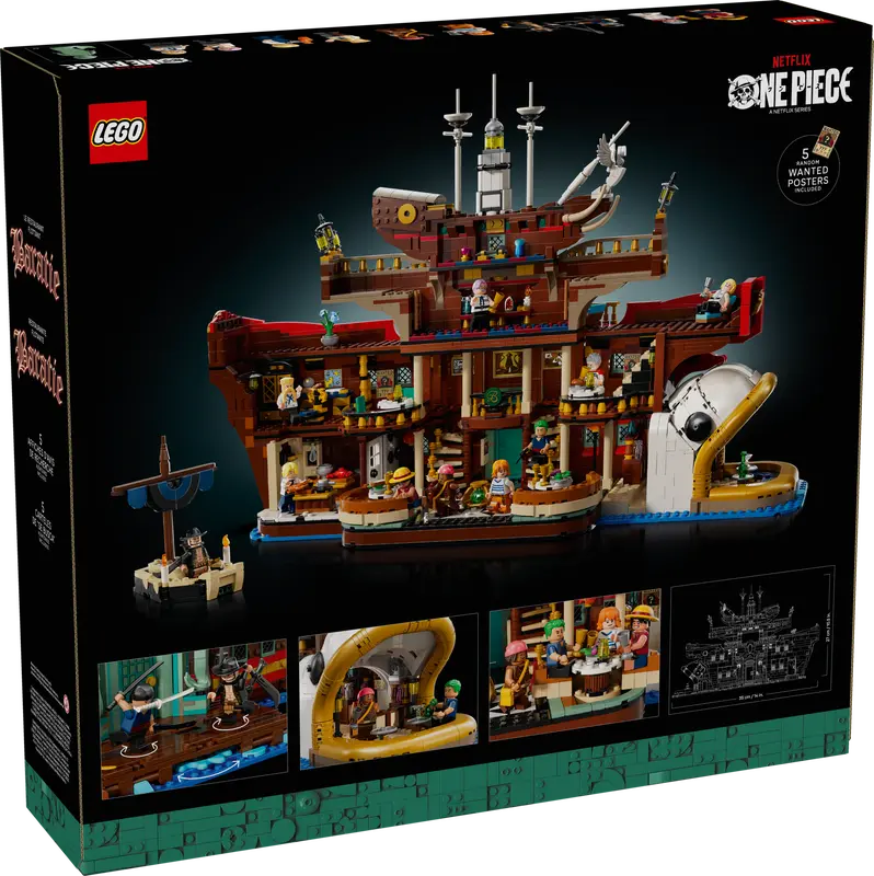 LEGO® ONE Piece The Baratie Floating Restaurant 75640 Amazon