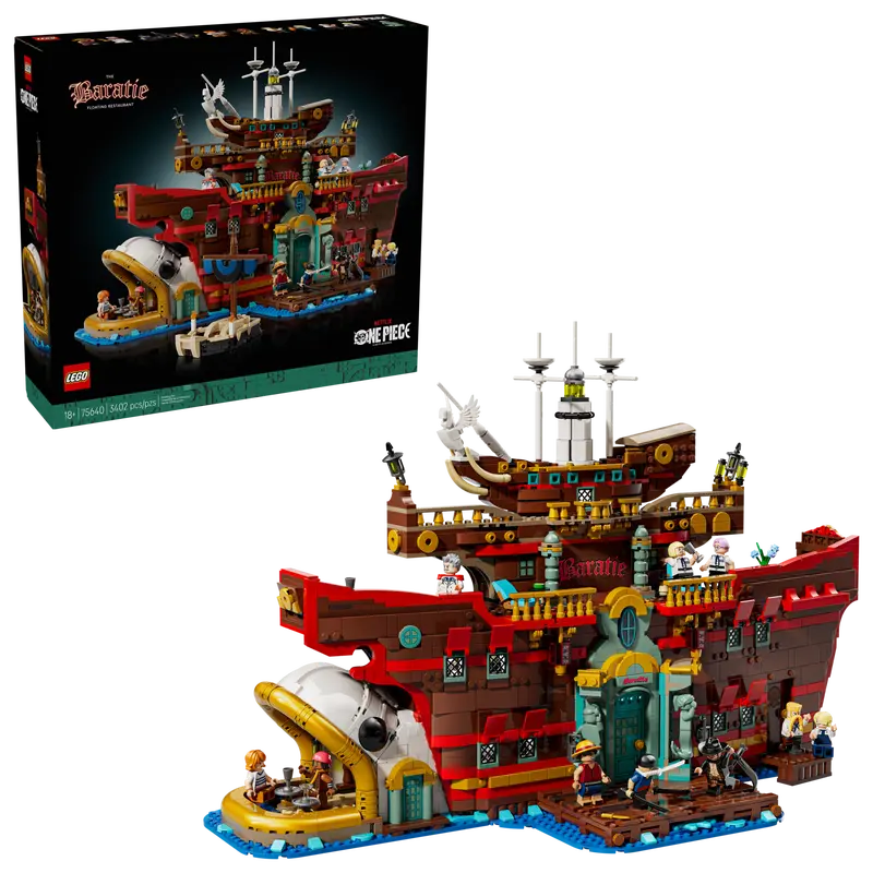 LEGO® ONE Piece The Baratie Floating Restaurant 75640 Amazon