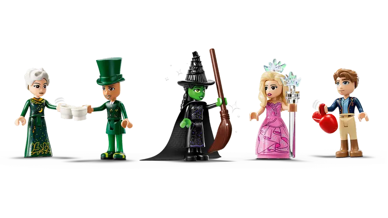 LEGO® Wicked 75684 Welcome to Emerald City Includes Glinda and Elphaba, The Wizard, Madame Morrible and Fiyero